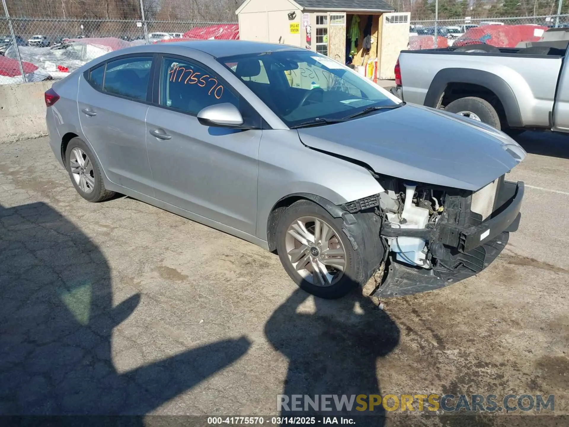 1 fotografías del automóvil dañado 5NPD84LF0LH565812 HYUNDAI ELANTRA 2020