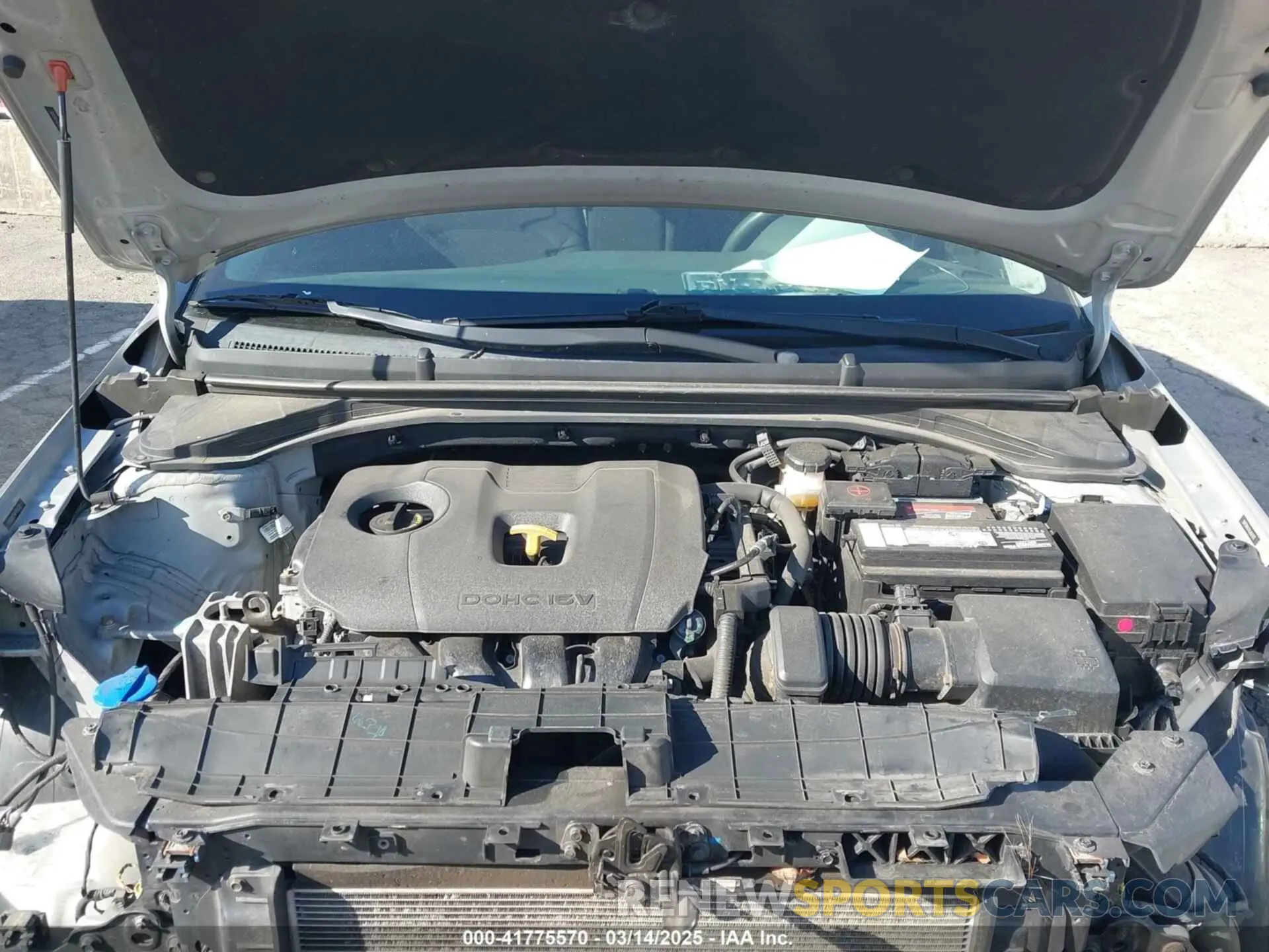 10 fotografías del automóvil dañado 5NPD84LF0LH565812 HYUNDAI ELANTRA 2020