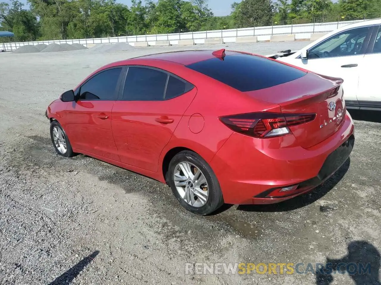 2 fotografías del automóvil dañado 5NPD84LF0LH566197 HYUNDAI ELANTRA 2020