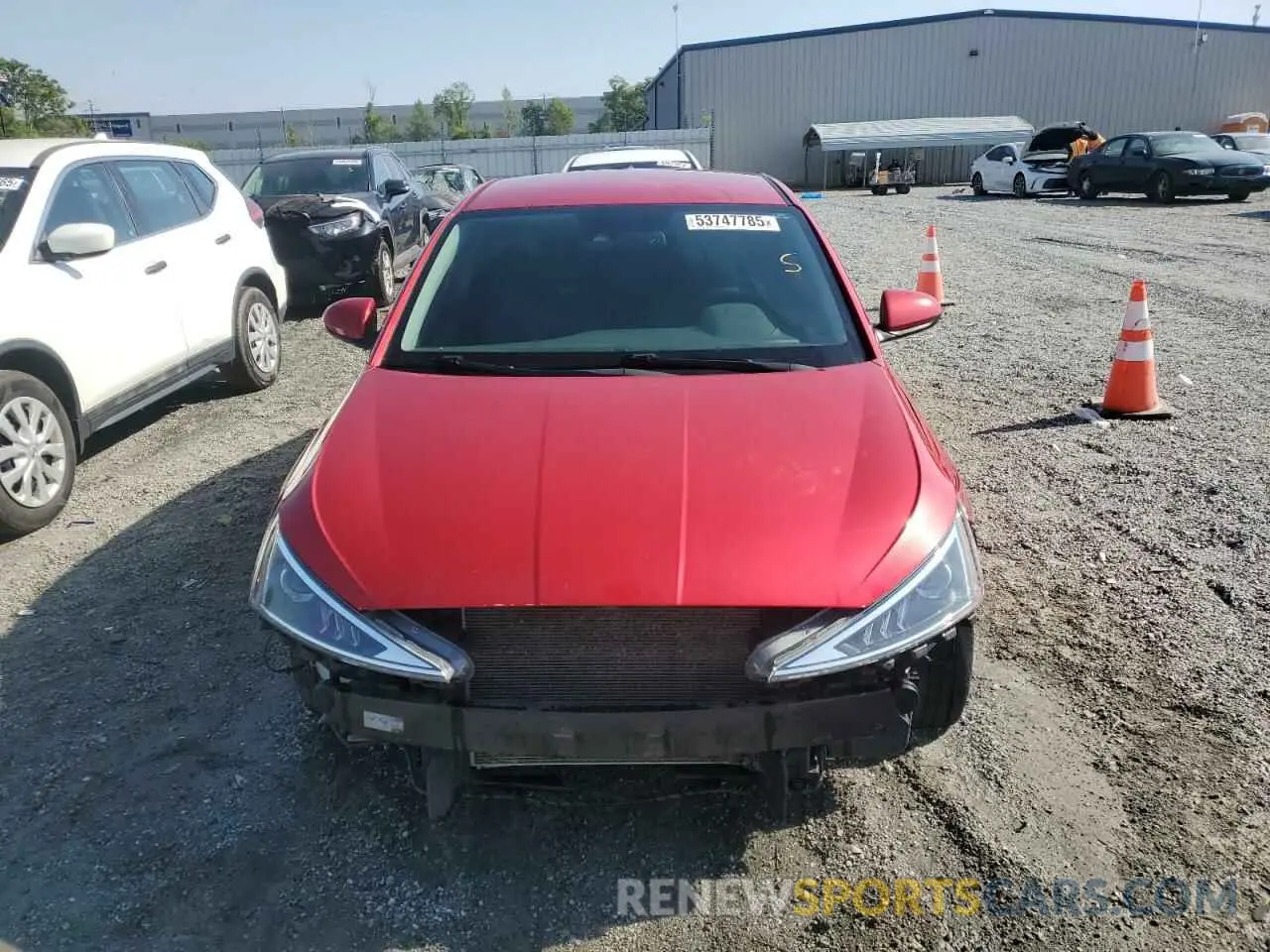5 fotografías del automóvil dañado 5NPD84LF0LH566197 HYUNDAI ELANTRA 2020