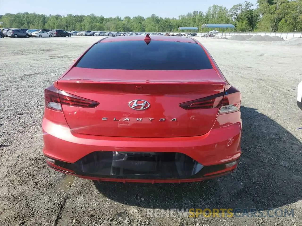 6 fotografías del automóvil dañado 5NPD84LF0LH566197 HYUNDAI ELANTRA 2020