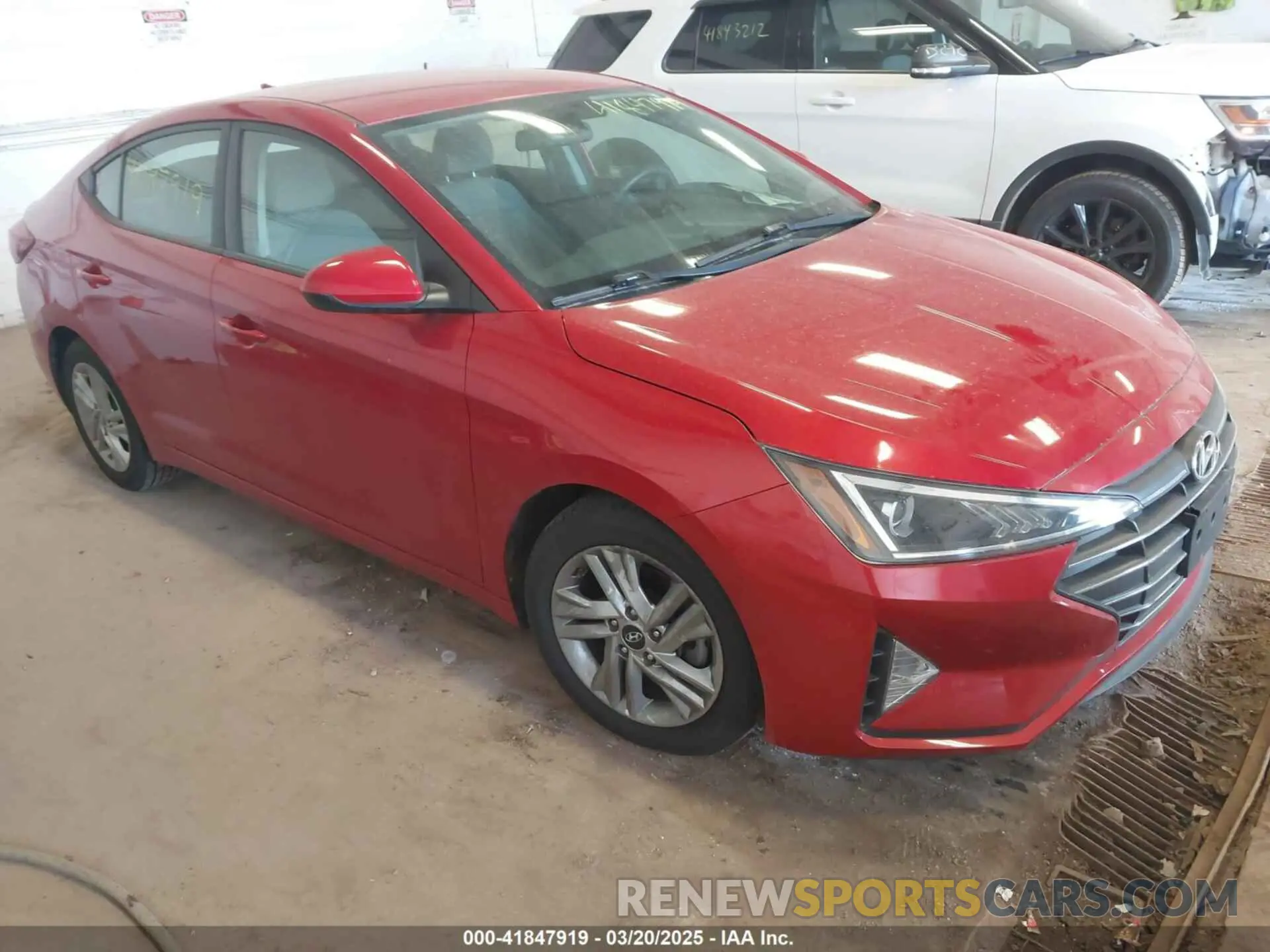 1 fotografías del automóvil dañado 5NPD84LF0LH569424 HYUNDAI ELANTRA 2020