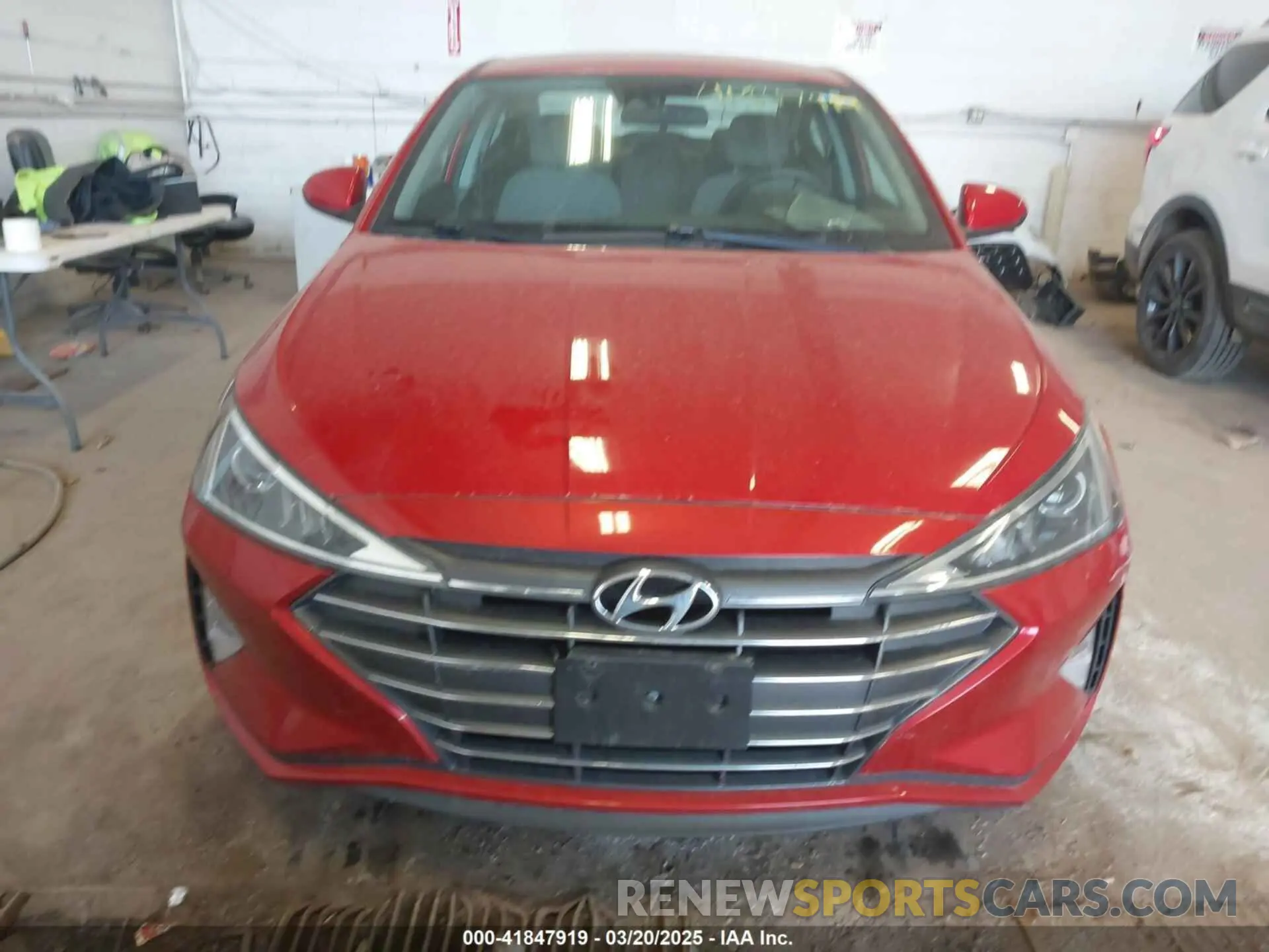 12 fotografías del automóvil dañado 5NPD84LF0LH569424 HYUNDAI ELANTRA 2020