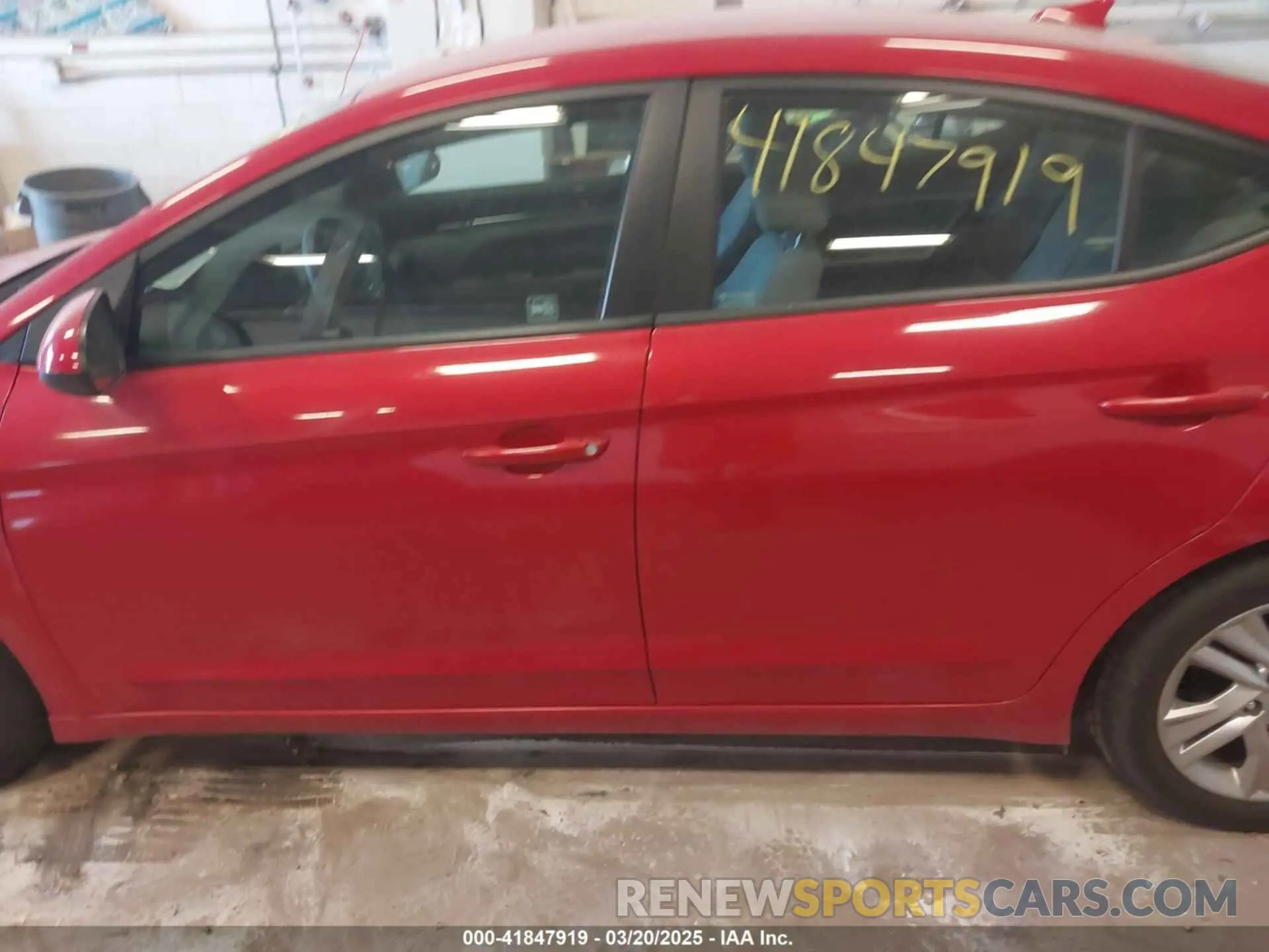 14 fotografías del automóvil dañado 5NPD84LF0LH569424 HYUNDAI ELANTRA 2020
