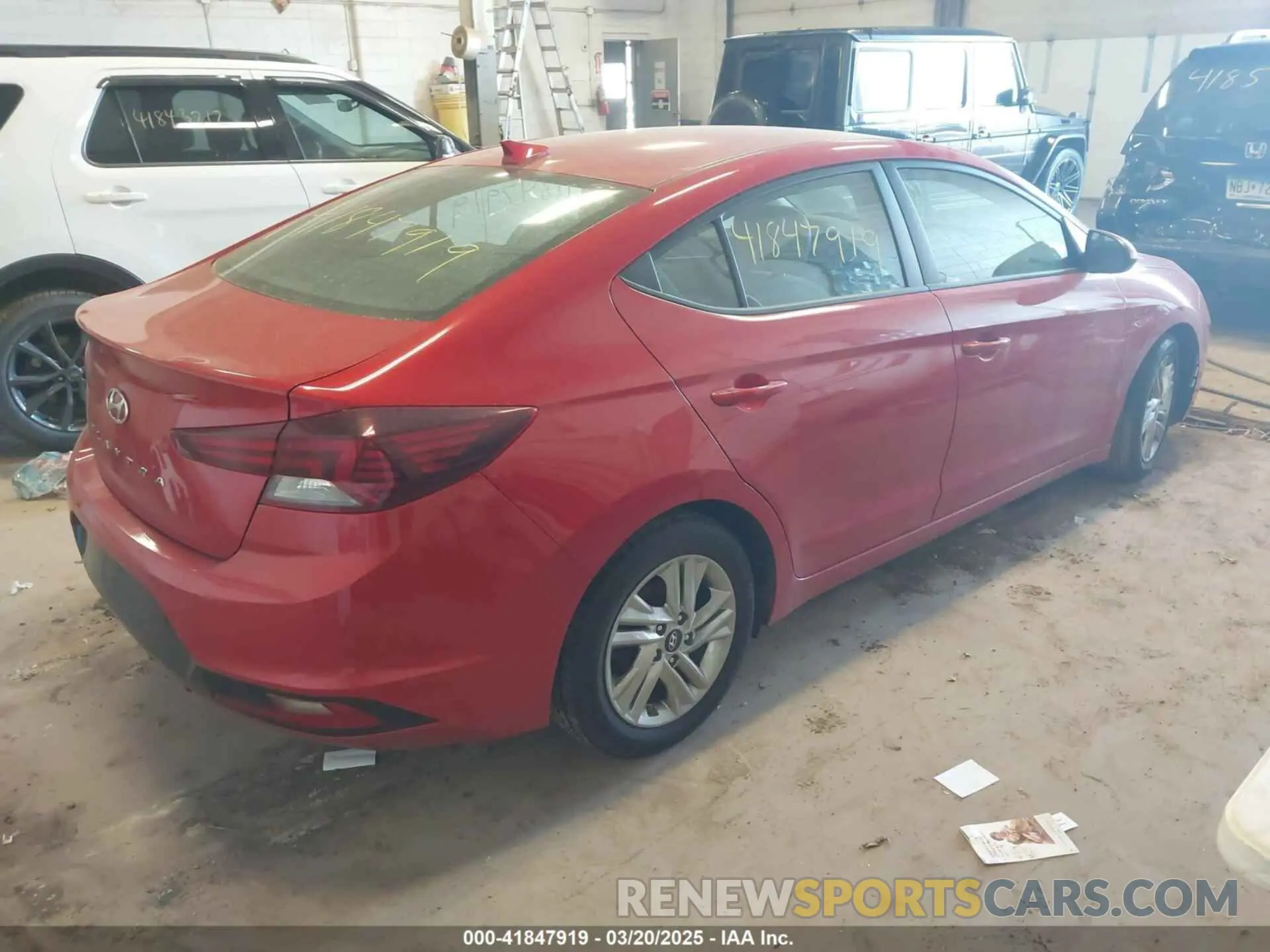 4 fotografías del automóvil dañado 5NPD84LF0LH569424 HYUNDAI ELANTRA 2020
