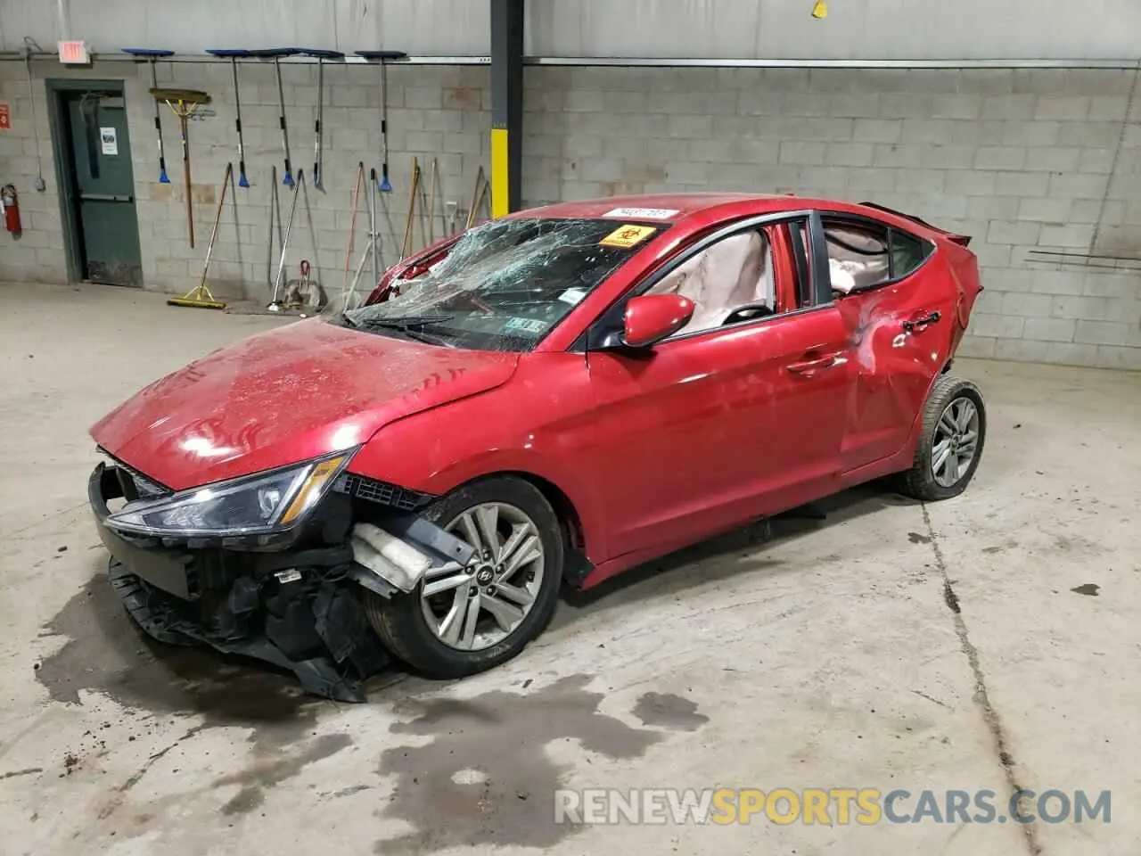1 fotografías del automóvil dañado 5NPD84LF0LH579581 HYUNDAI ELANTRA 2020