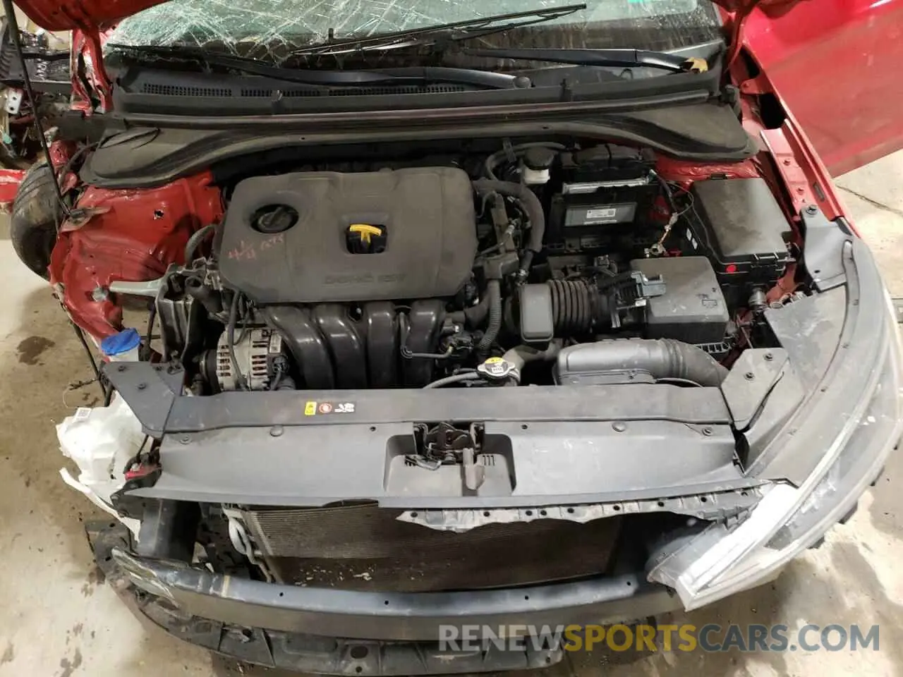 11 fotografías del automóvil dañado 5NPD84LF0LH579581 HYUNDAI ELANTRA 2020