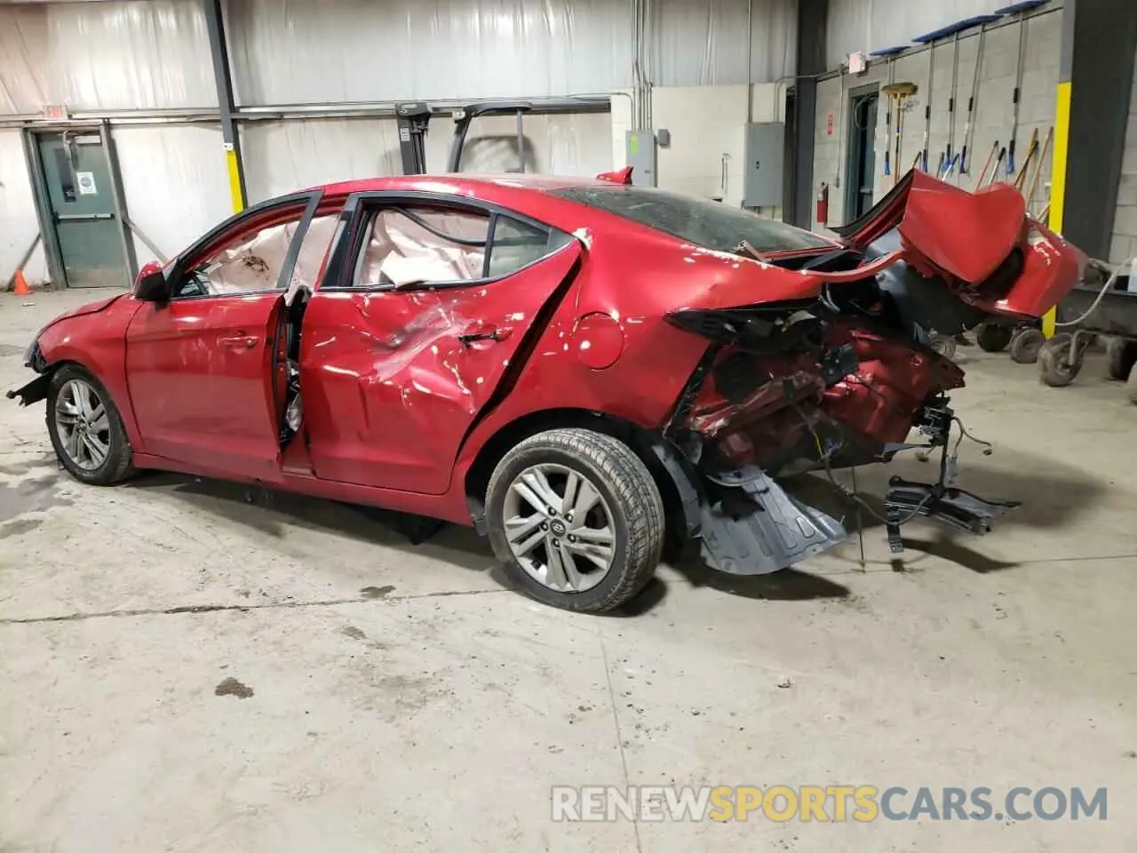 2 fotografías del automóvil dañado 5NPD84LF0LH579581 HYUNDAI ELANTRA 2020
