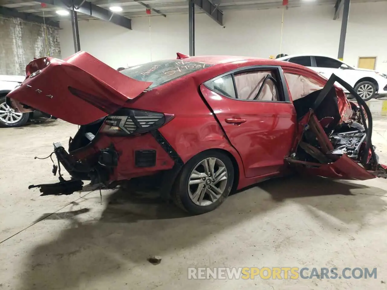 3 fotografías del automóvil dañado 5NPD84LF0LH579581 HYUNDAI ELANTRA 2020