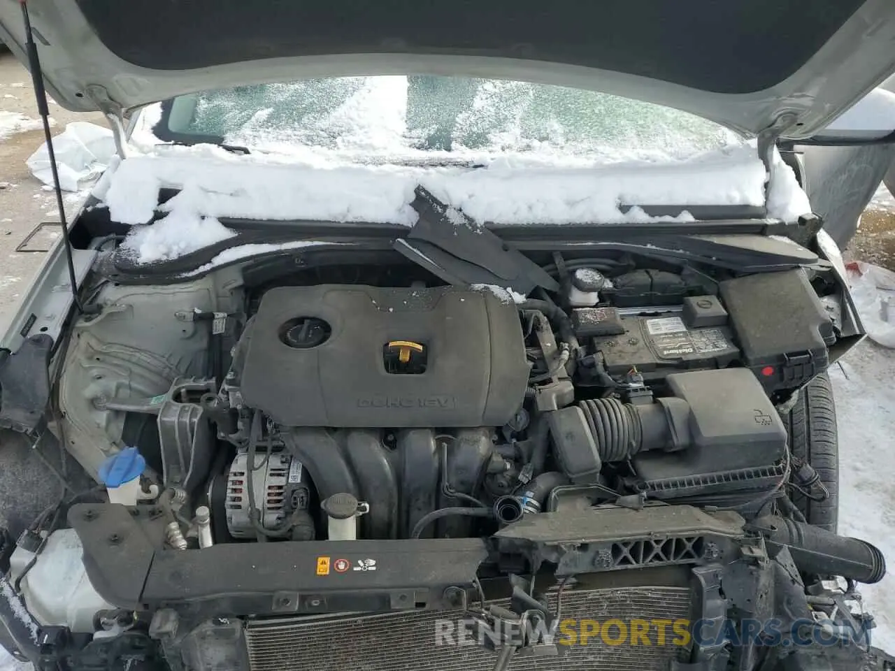 11 fotografías del automóvil dañado 5NPD84LF0LH583842 HYUNDAI ELANTRA 2020