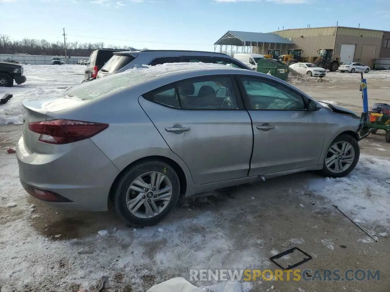 3 fotografías del automóvil dañado 5NPD84LF0LH583842 HYUNDAI ELANTRA 2020