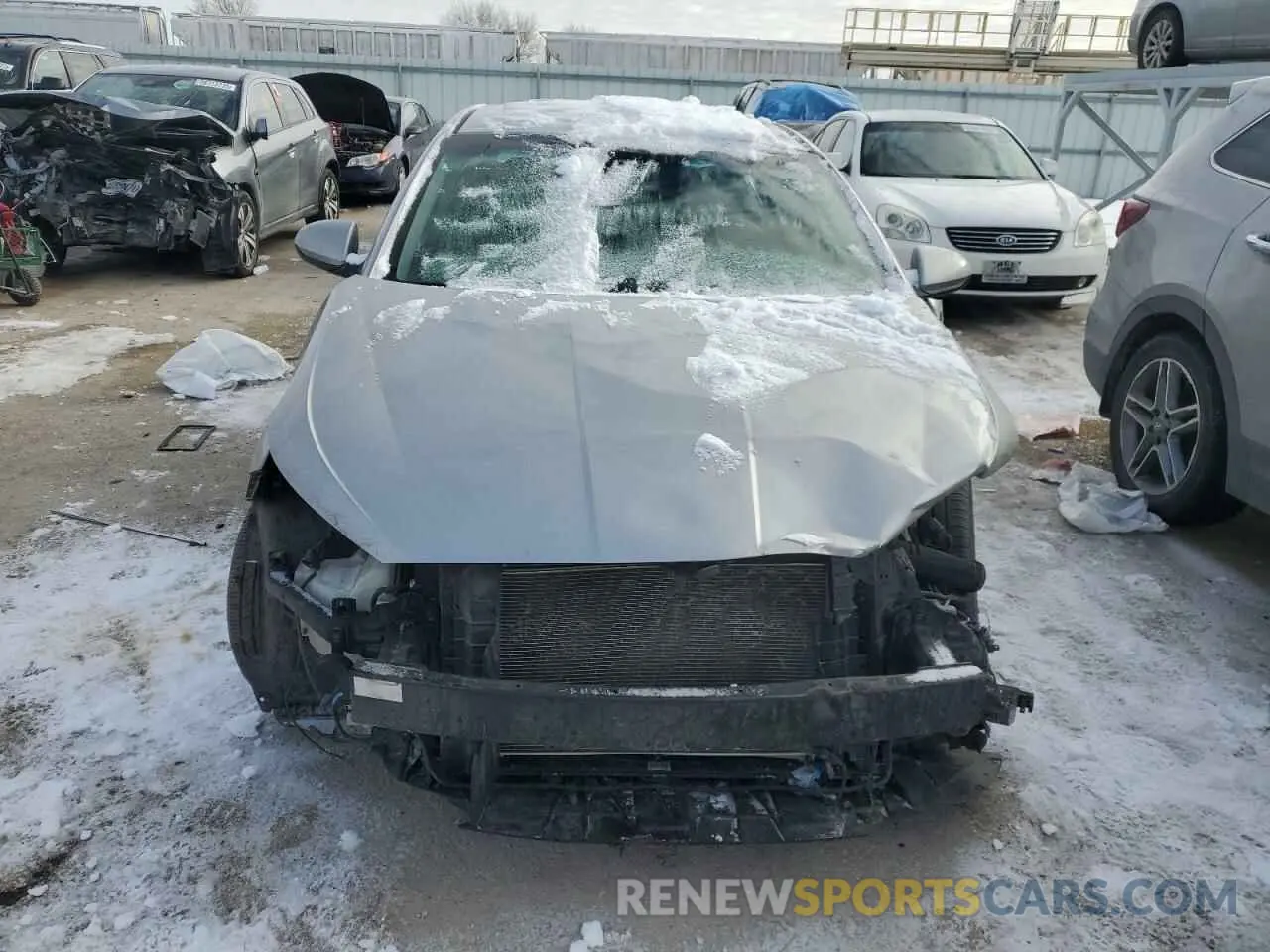 5 fotografías del automóvil dañado 5NPD84LF0LH583842 HYUNDAI ELANTRA 2020