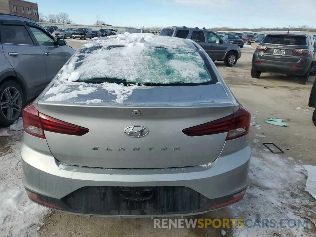 6 fotografías del automóvil dañado 5NPD84LF0LH583842 HYUNDAI ELANTRA 2020
