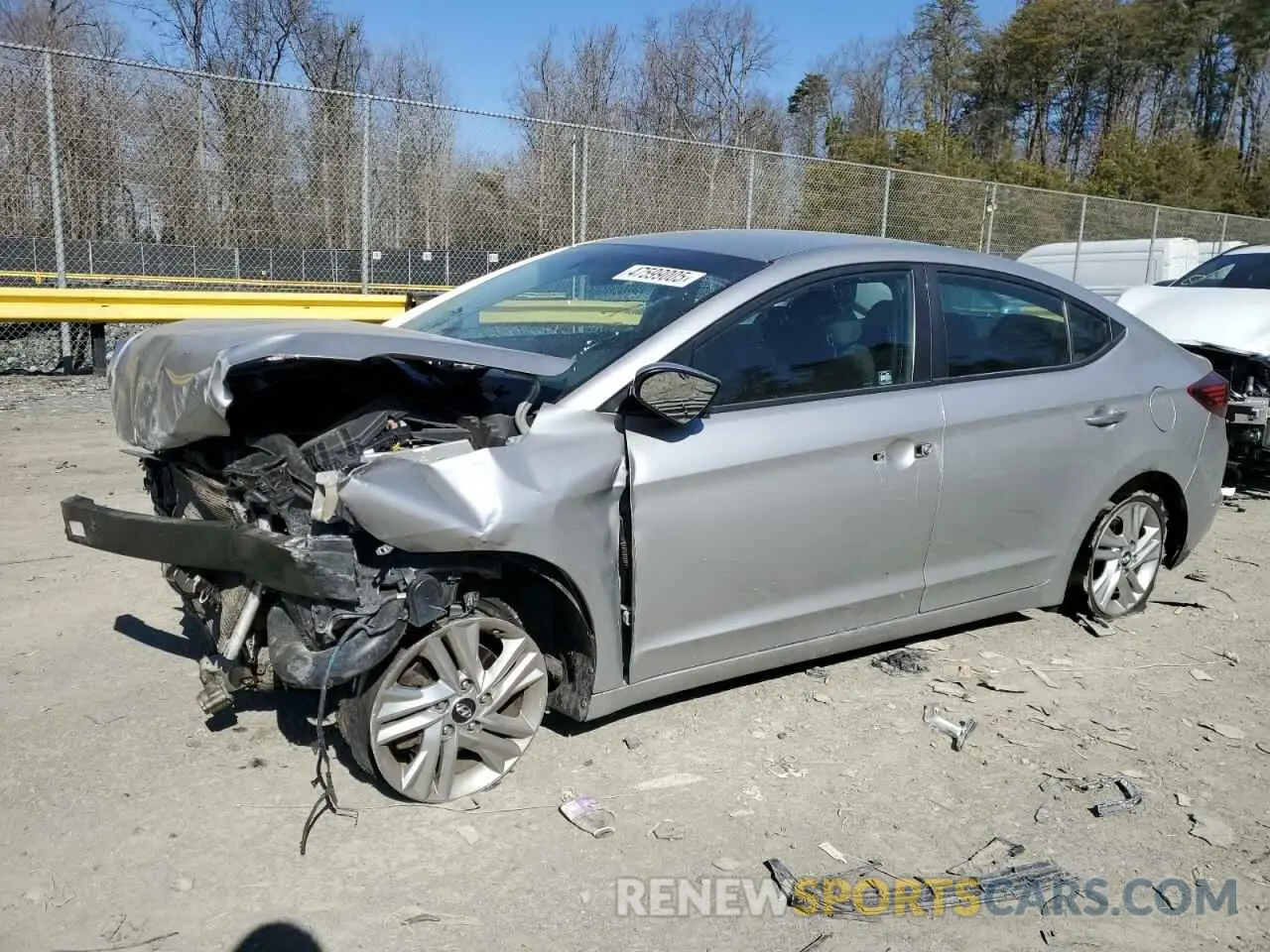 1 fotografías del automóvil dañado 5NPD84LF0LH586403 HYUNDAI ELANTRA 2020