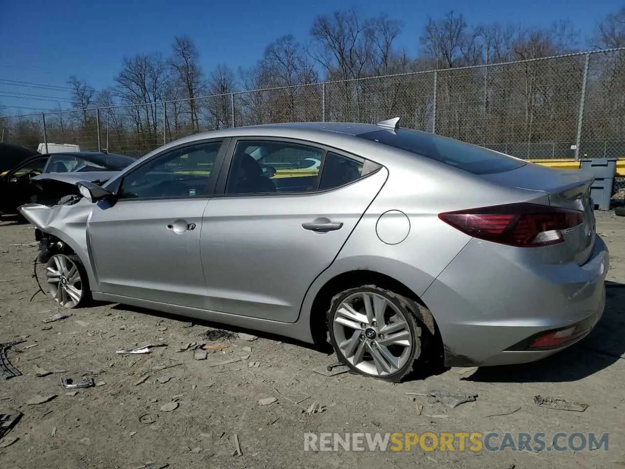 2 fotografías del automóvil dañado 5NPD84LF0LH586403 HYUNDAI ELANTRA 2020