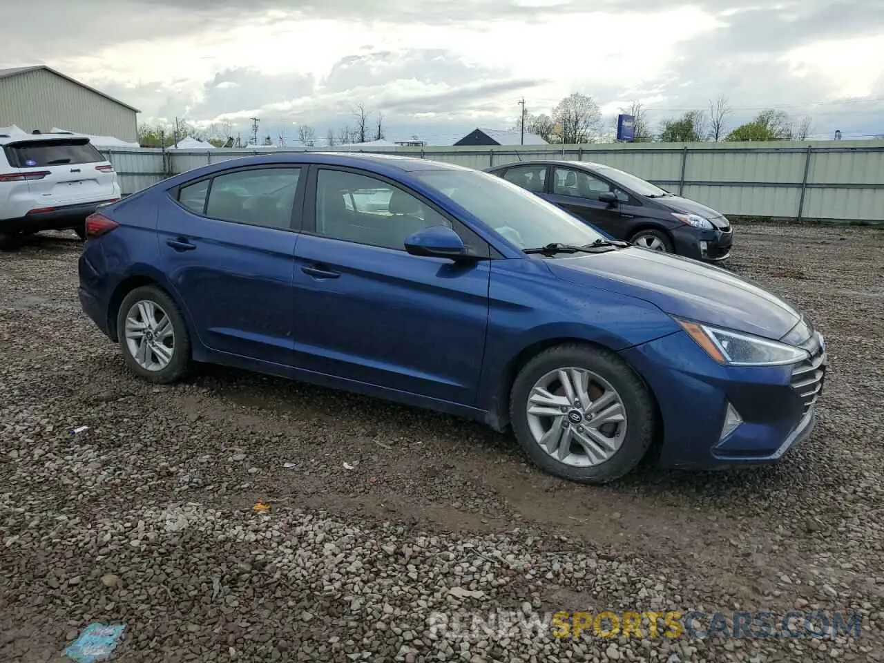 4 fotografías del automóvil dañado 5NPD84LF0LH616337 HYUNDAI ELANTRA 2020