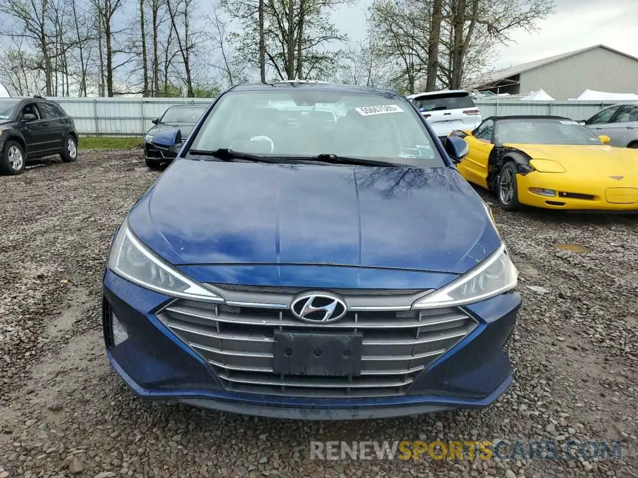 5 fotografías del automóvil dañado 5NPD84LF0LH616337 HYUNDAI ELANTRA 2020