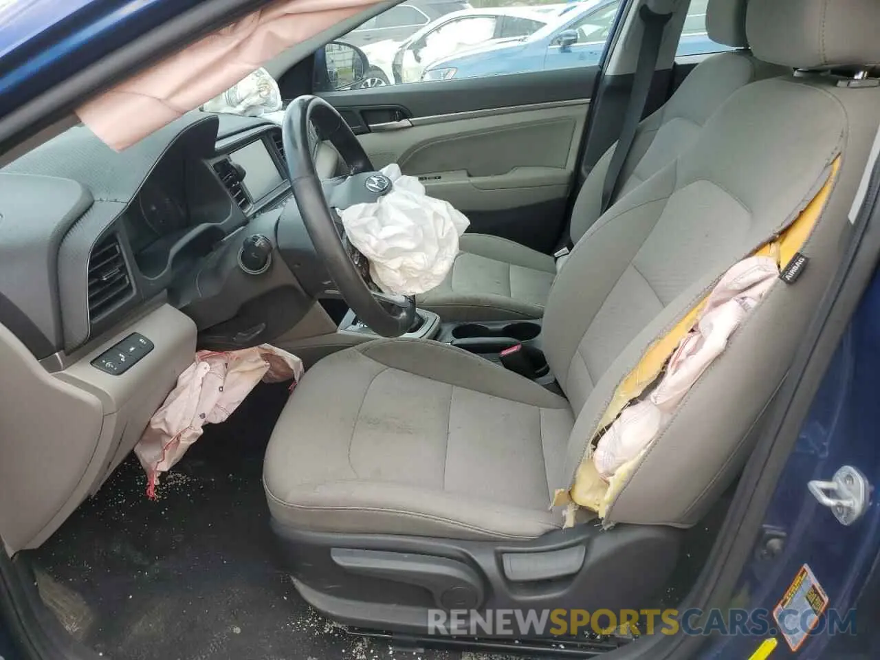7 fotografías del automóvil dañado 5NPD84LF0LH616337 HYUNDAI ELANTRA 2020