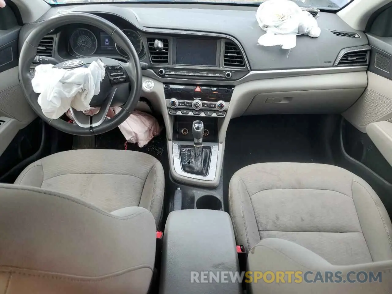 8 fotografías del automóvil dañado 5NPD84LF0LH616337 HYUNDAI ELANTRA 2020