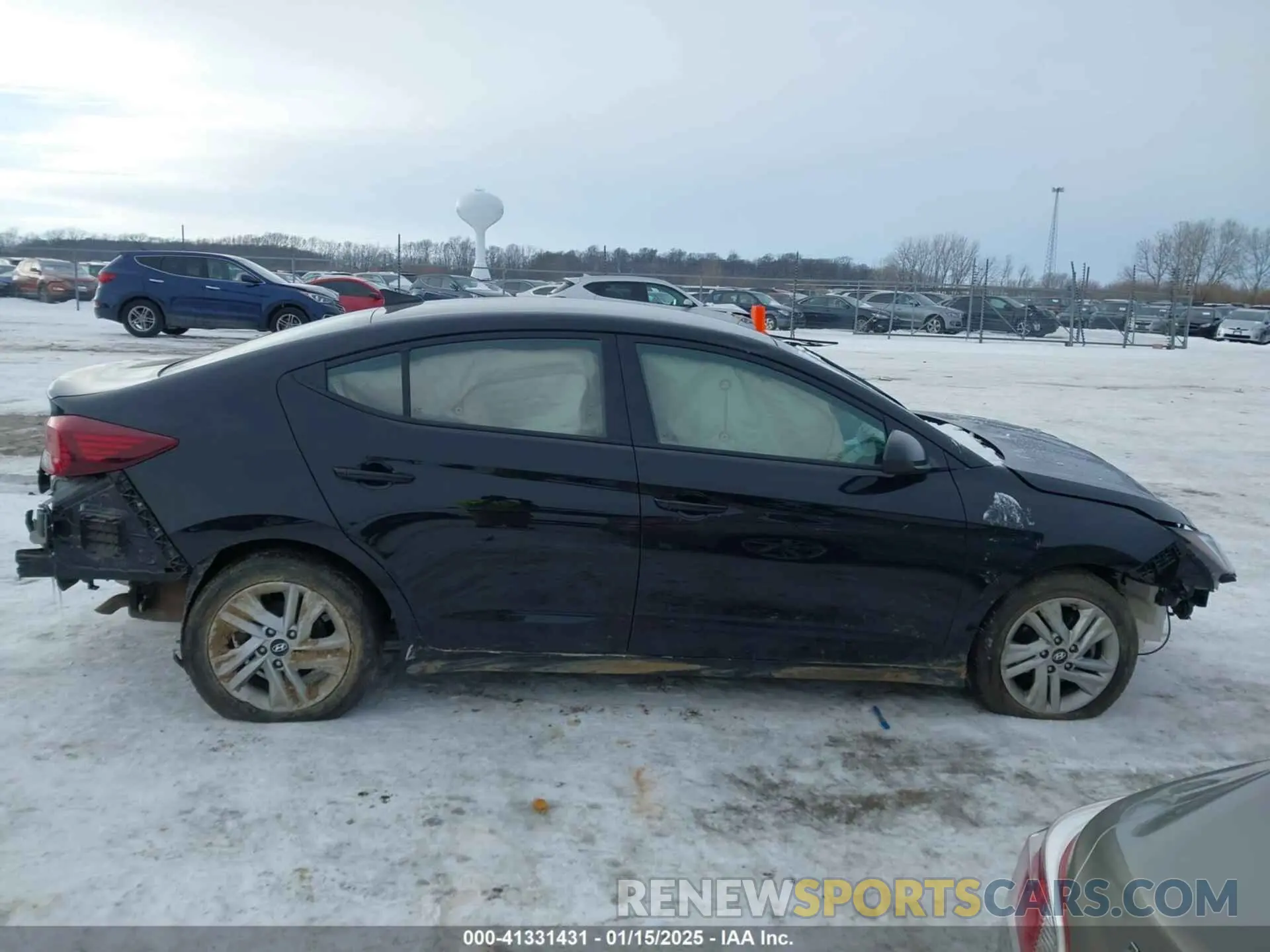 12 fotografías del automóvil dañado 5NPD84LF0LH622252 HYUNDAI ELANTRA 2020