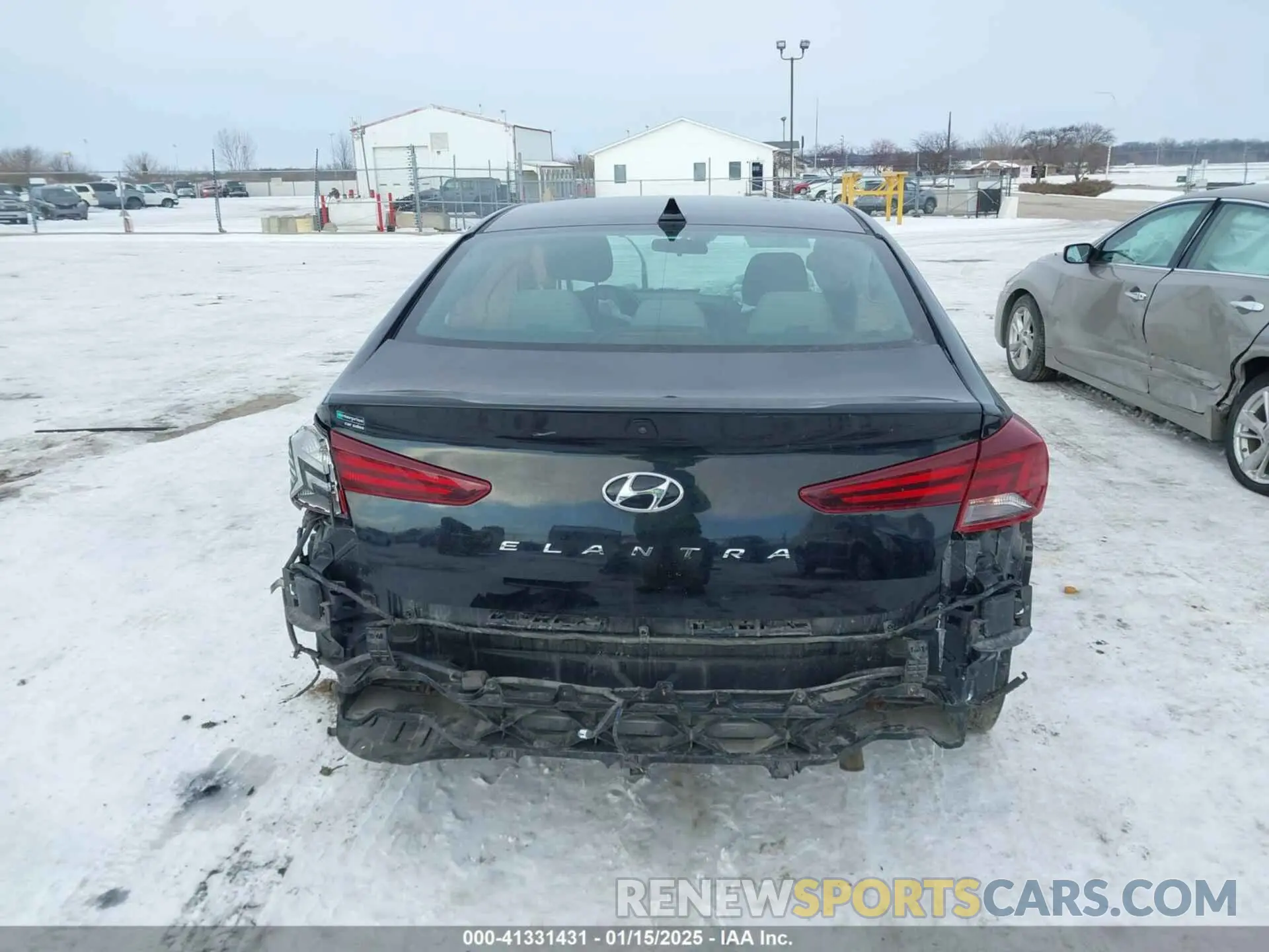 15 fotografías del automóvil dañado 5NPD84LF0LH622252 HYUNDAI ELANTRA 2020