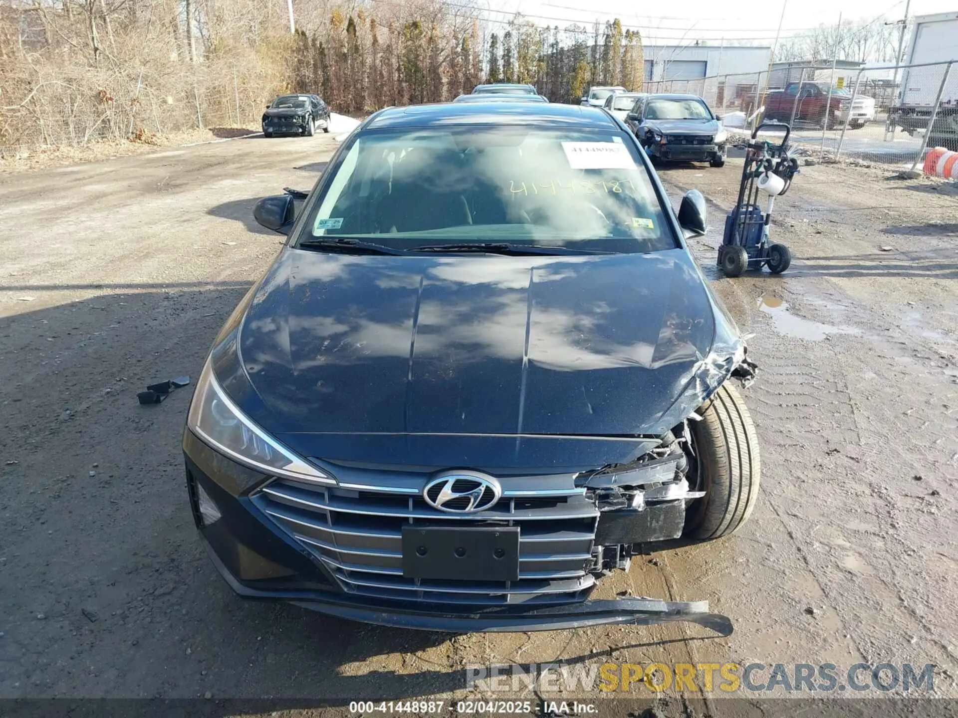 12 fotografías del automóvil dañado 5NPD84LF0LH627239 HYUNDAI ELANTRA 2020