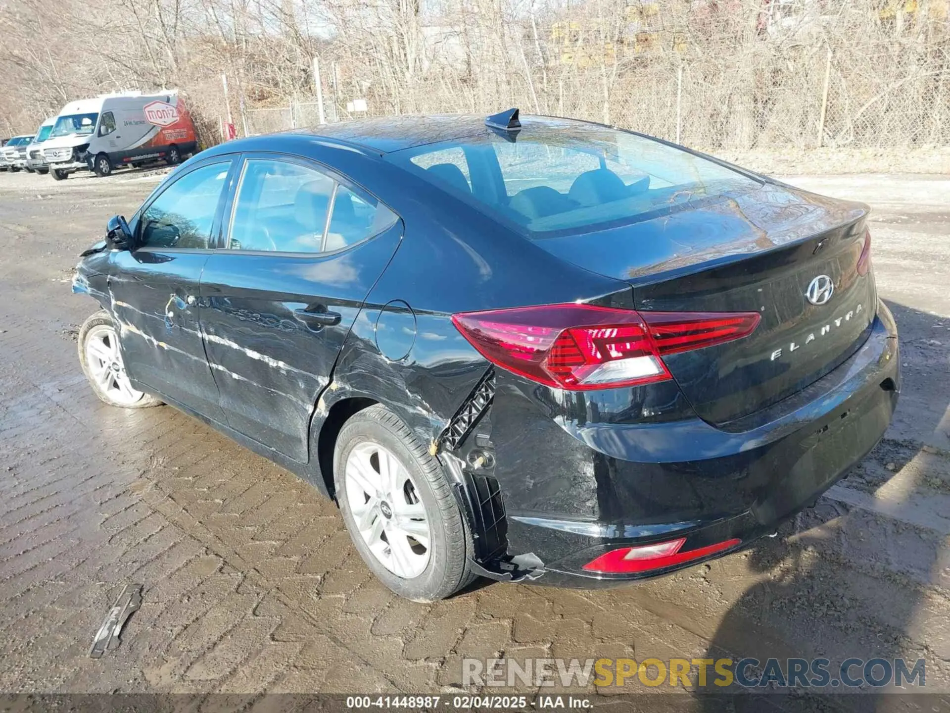 3 fotografías del automóvil dañado 5NPD84LF0LH627239 HYUNDAI ELANTRA 2020
