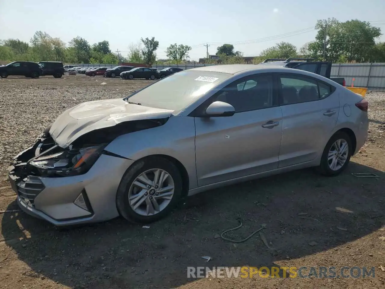 1 fotografías del automóvil dañado 5NPD84LF0LH631405 HYUNDAI ELANTRA 2020