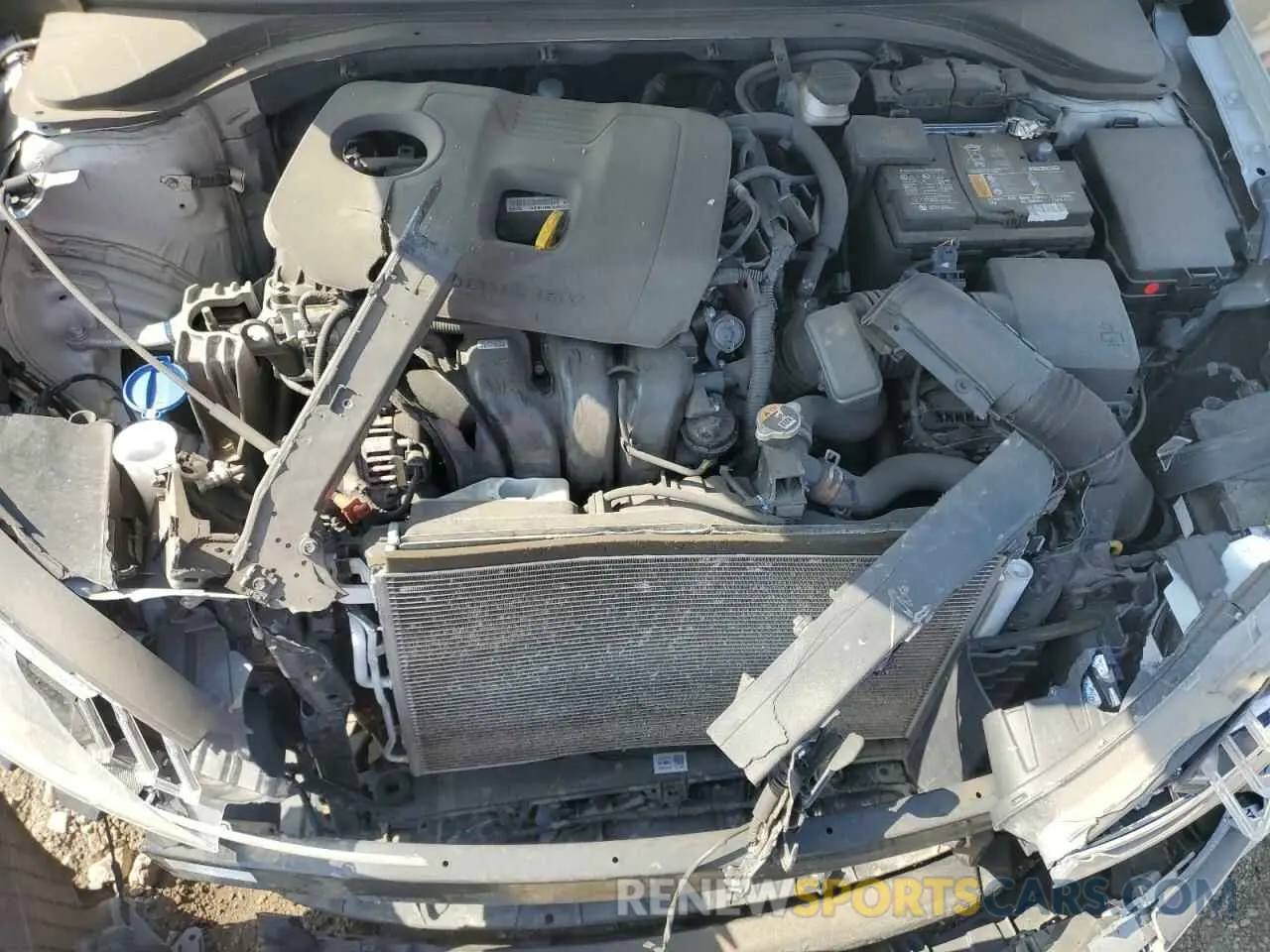 11 fotografías del automóvil dañado 5NPD84LF0LH631405 HYUNDAI ELANTRA 2020