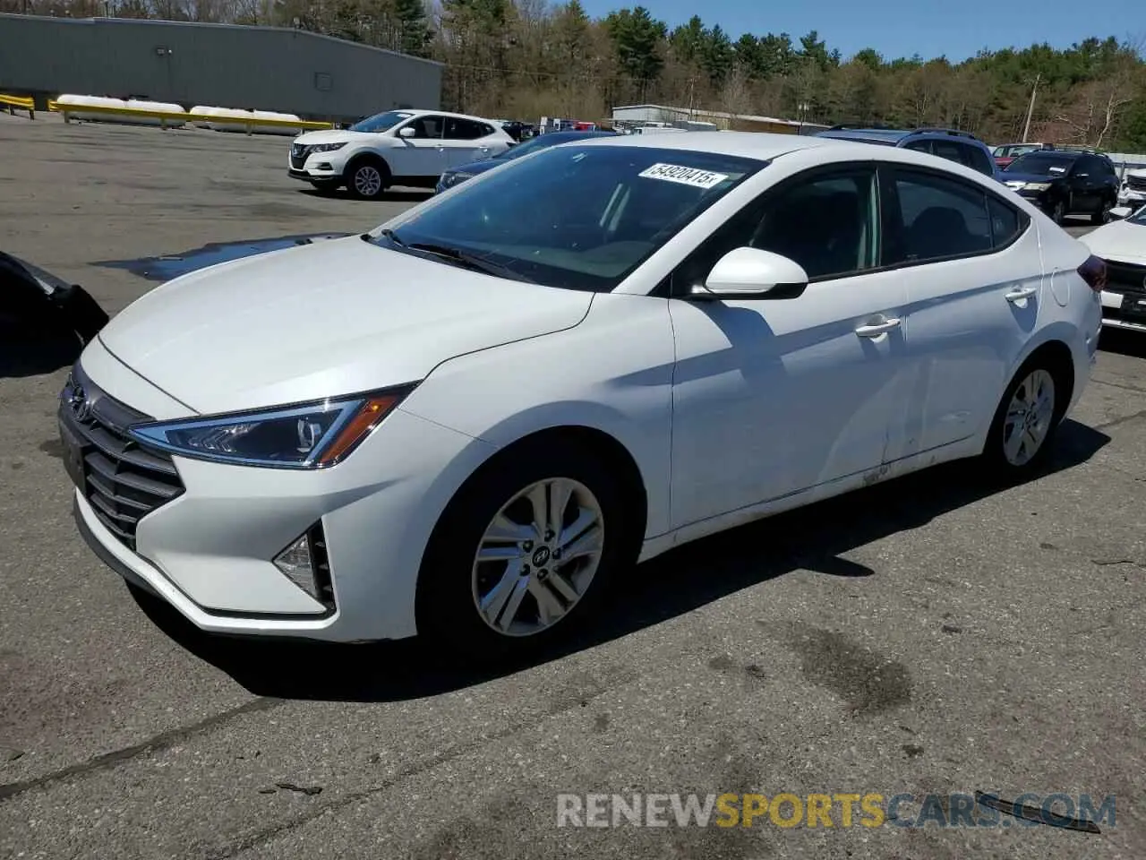 1 fotografías del automóvil dañado 5NPD84LF0LH632330 HYUNDAI ELANTRA 2020