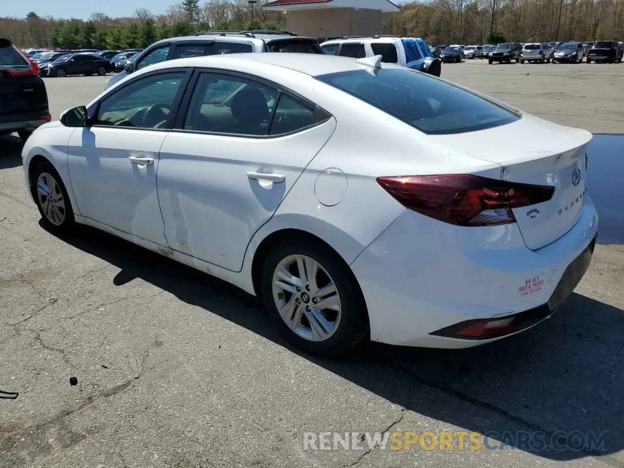 2 fotografías del automóvil dañado 5NPD84LF0LH632330 HYUNDAI ELANTRA 2020
