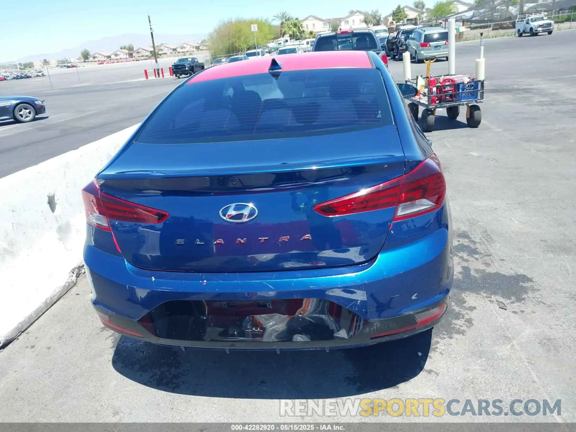 6 fotografías del automóvil dañado 5NPD84LF1LH511144 HYUNDAI ELANTRA 2020