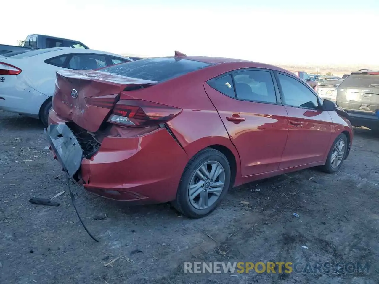 3 fotografías del automóvil dañado 5NPD84LF1LH511726 HYUNDAI ELANTRA 2020