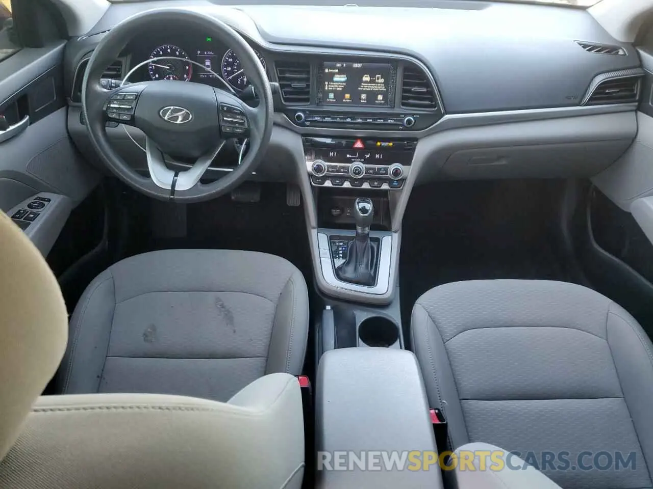 8 fotografías del automóvil dañado 5NPD84LF1LH511726 HYUNDAI ELANTRA 2020