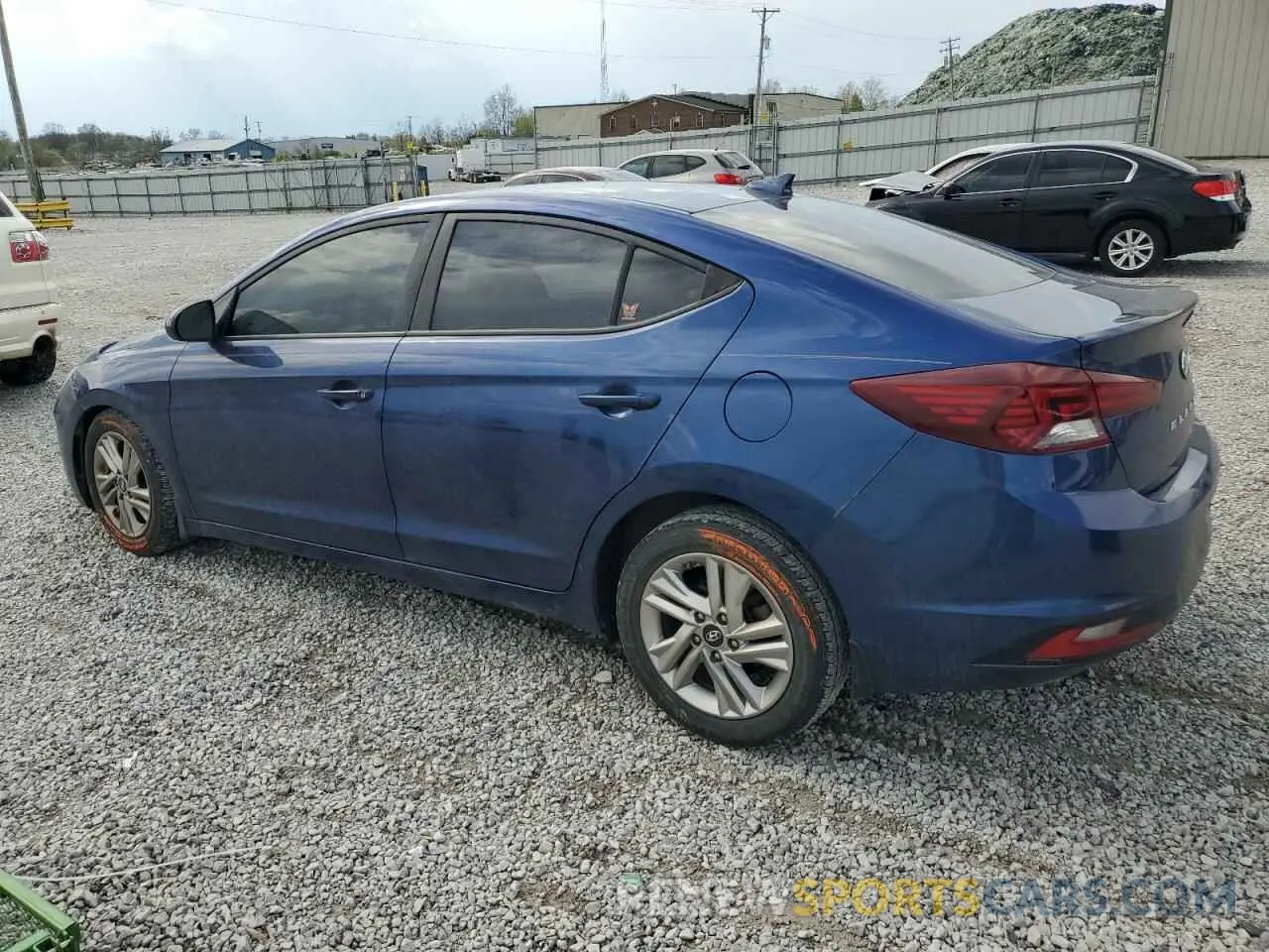 2 fotografías del automóvil dañado 5NPD84LF1LH522029 HYUNDAI ELANTRA 2020