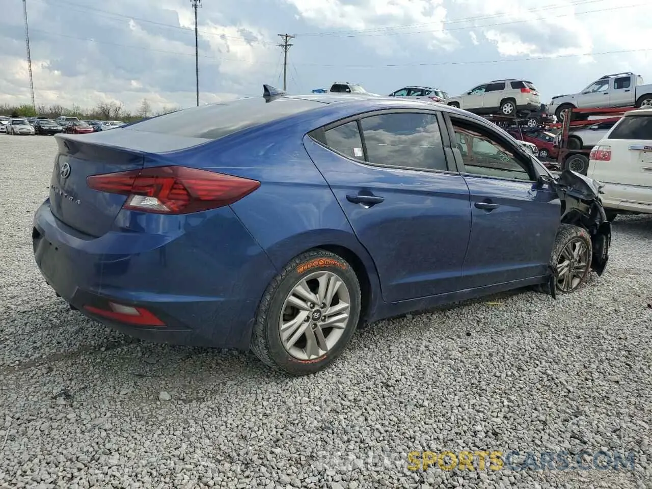 3 fotografías del automóvil dañado 5NPD84LF1LH522029 HYUNDAI ELANTRA 2020
