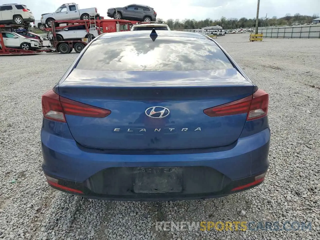 6 fotografías del automóvil dañado 5NPD84LF1LH522029 HYUNDAI ELANTRA 2020