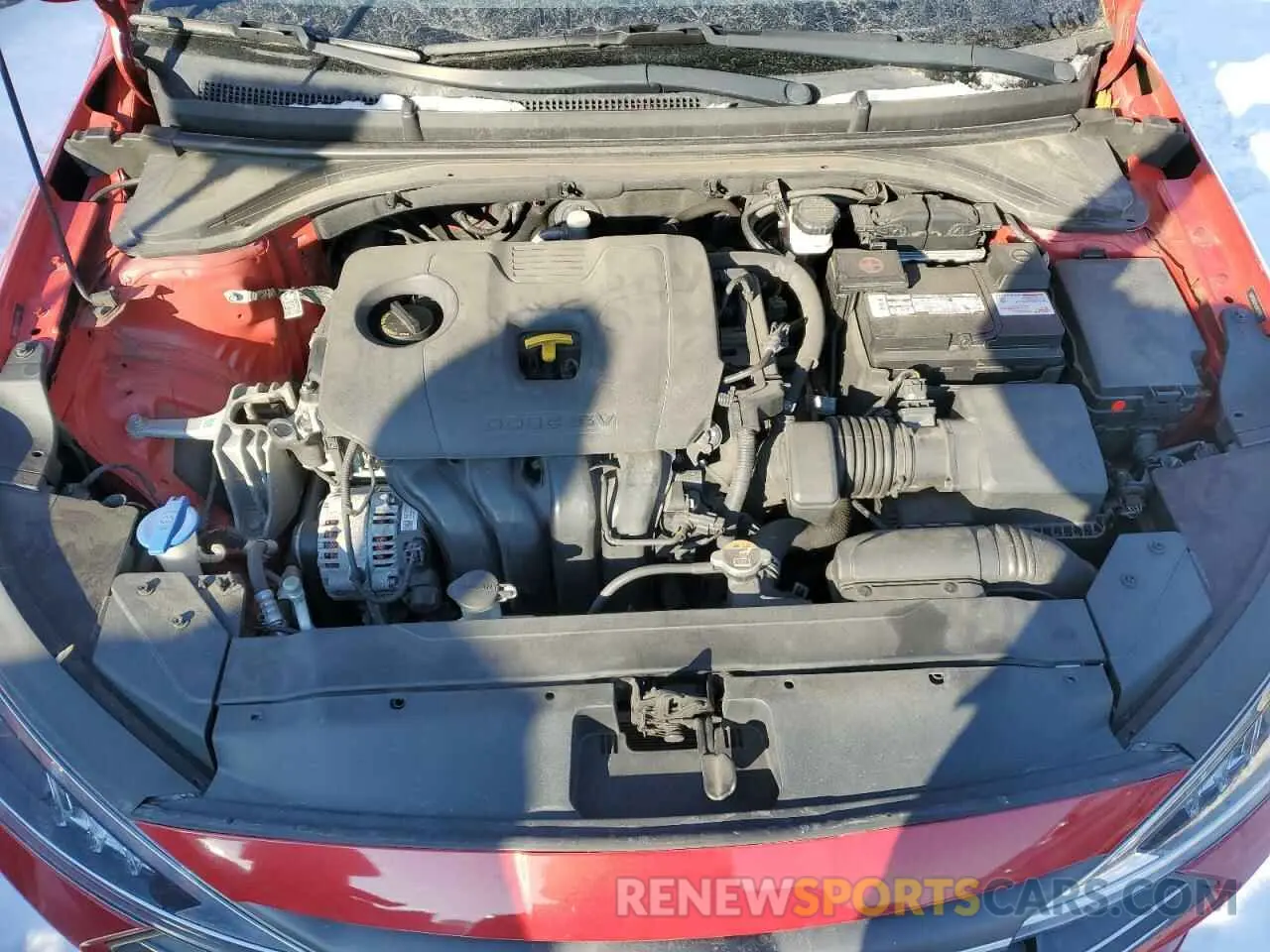 11 fotografías del automóvil dañado 5NPD84LF1LH523942 HYUNDAI ELANTRA 2020
