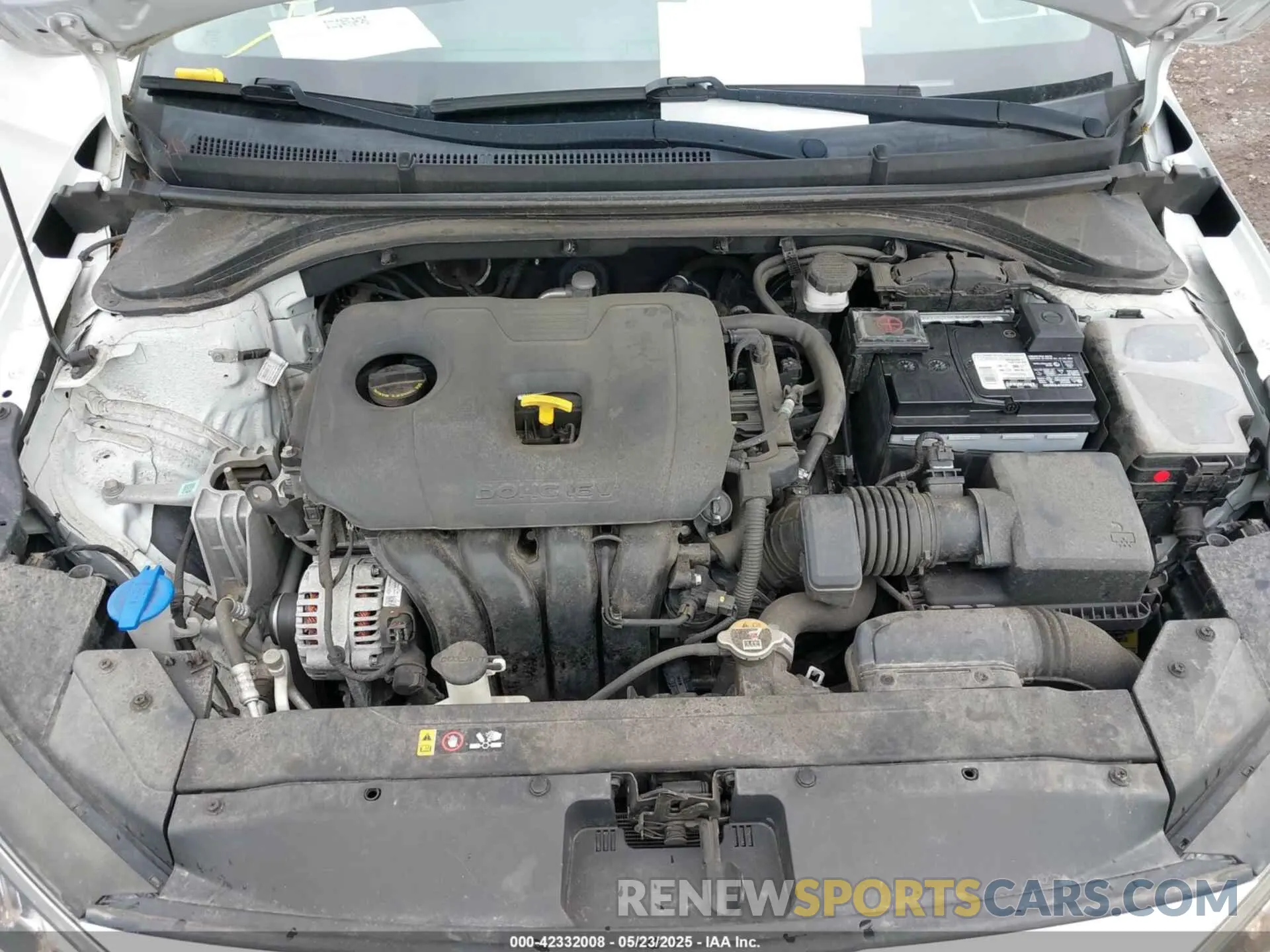 10 fotografías del automóvil dañado 5NPD84LF1LH527750 HYUNDAI ELANTRA 2020