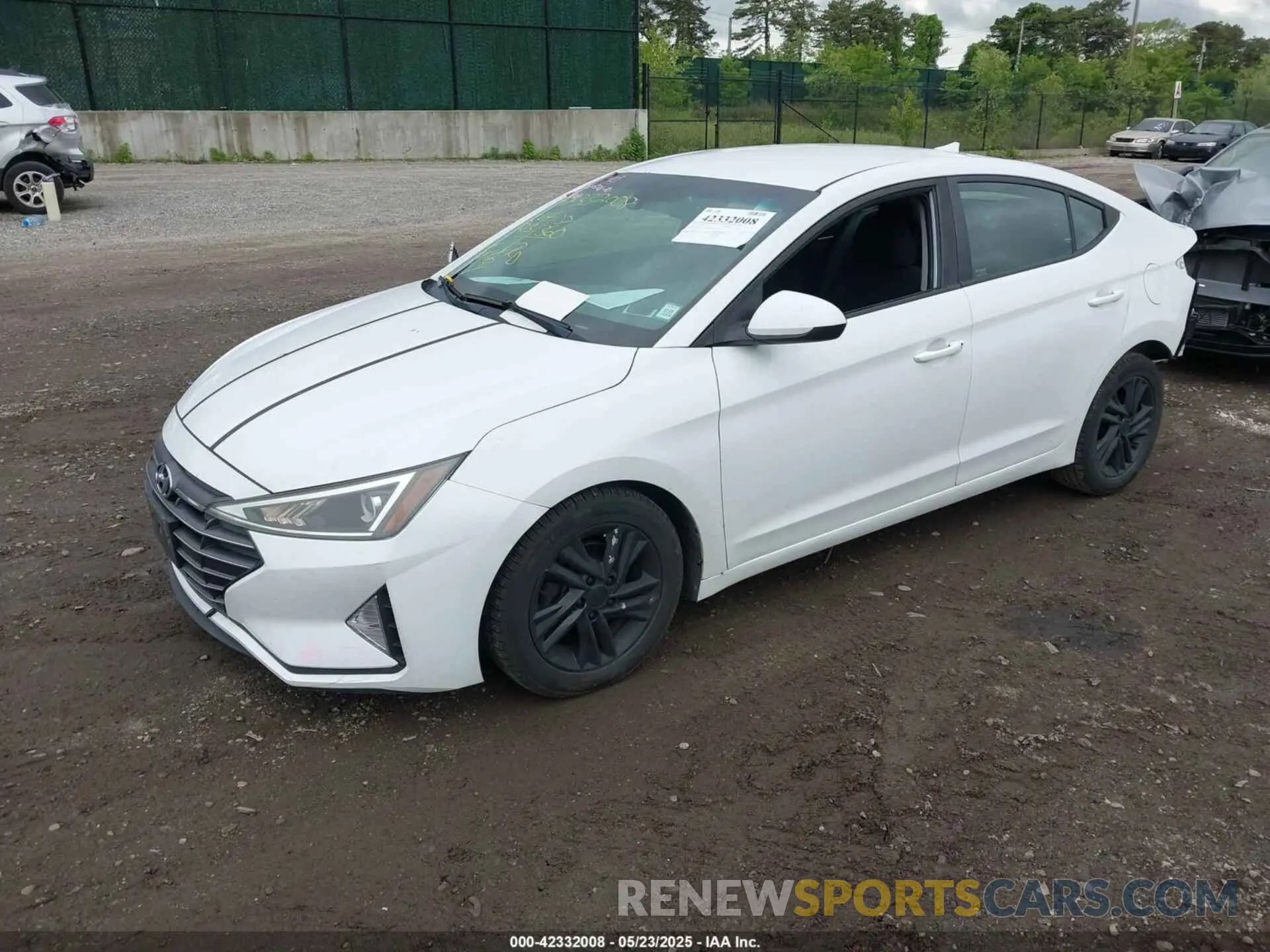 2 fotografías del automóvil dañado 5NPD84LF1LH527750 HYUNDAI ELANTRA 2020