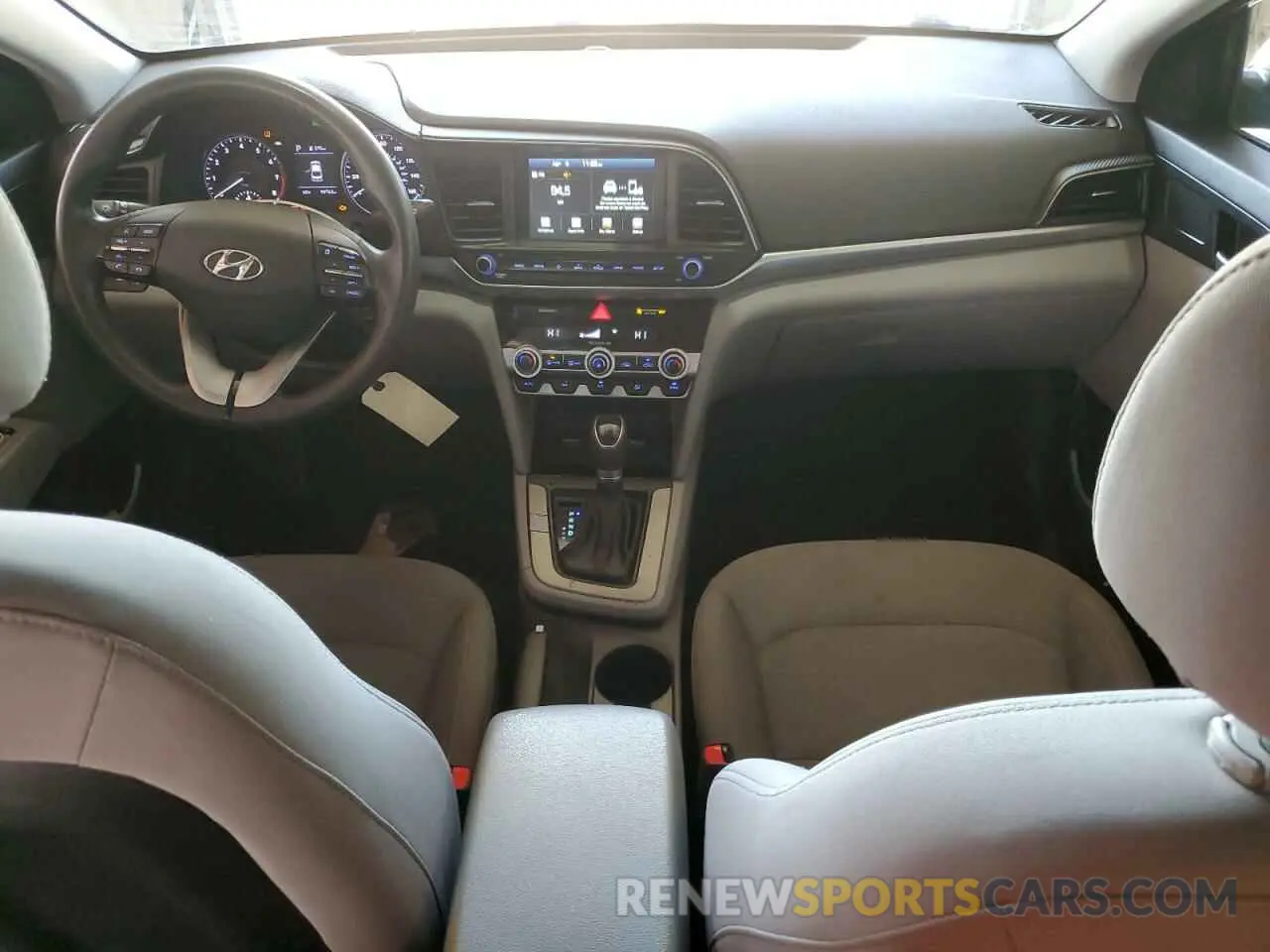 8 fotografías del automóvil dañado 5NPD84LF1LH532575 HYUNDAI ELANTRA 2020