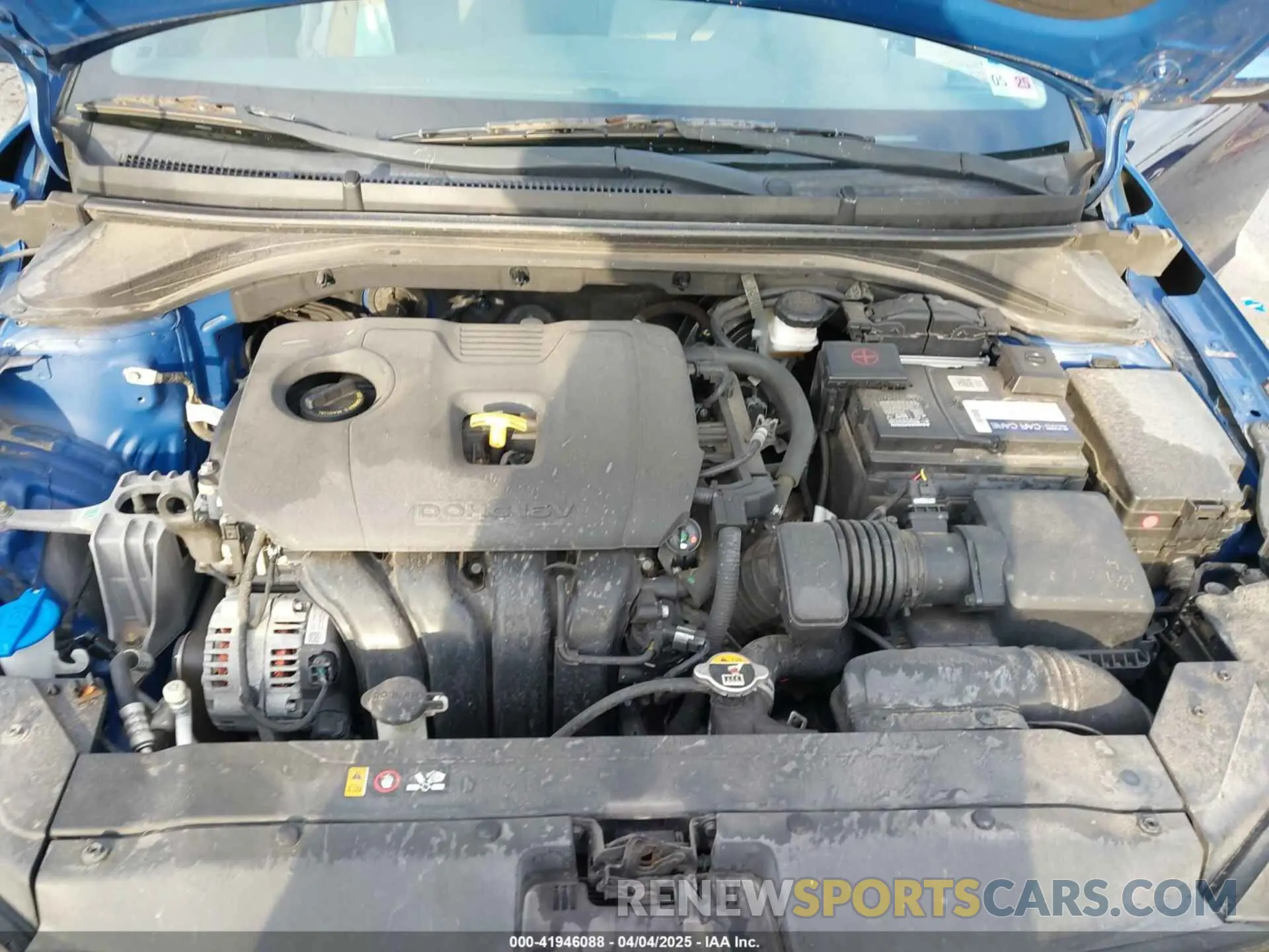 10 fotografías del automóvil dañado 5NPD84LF1LH544970 HYUNDAI ELANTRA 2020