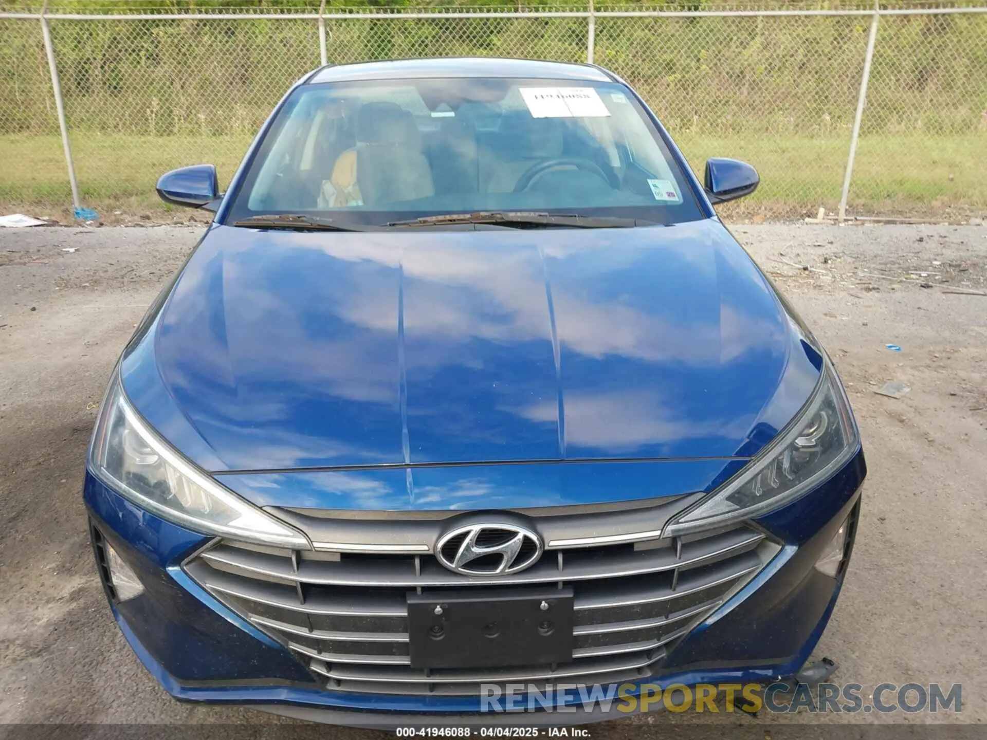 12 fotografías del automóvil dañado 5NPD84LF1LH544970 HYUNDAI ELANTRA 2020