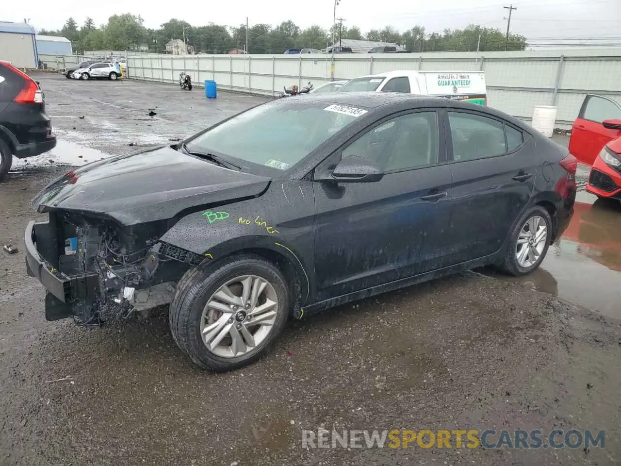 1 fotografías del automóvil dañado 5NPD84LF1LH548243 HYUNDAI ELANTRA 2020