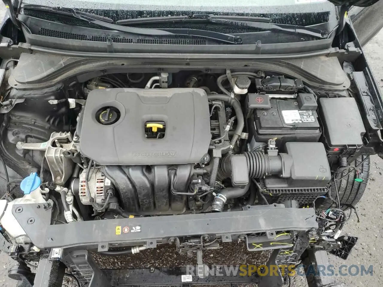 11 fotografías del automóvil dañado 5NPD84LF1LH548243 HYUNDAI ELANTRA 2020