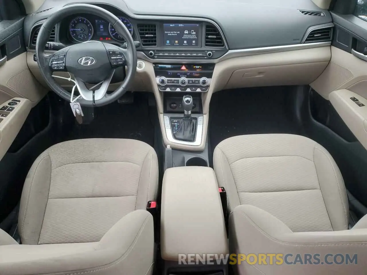 8 fotografías del automóvil dañado 5NPD84LF1LH548243 HYUNDAI ELANTRA 2020