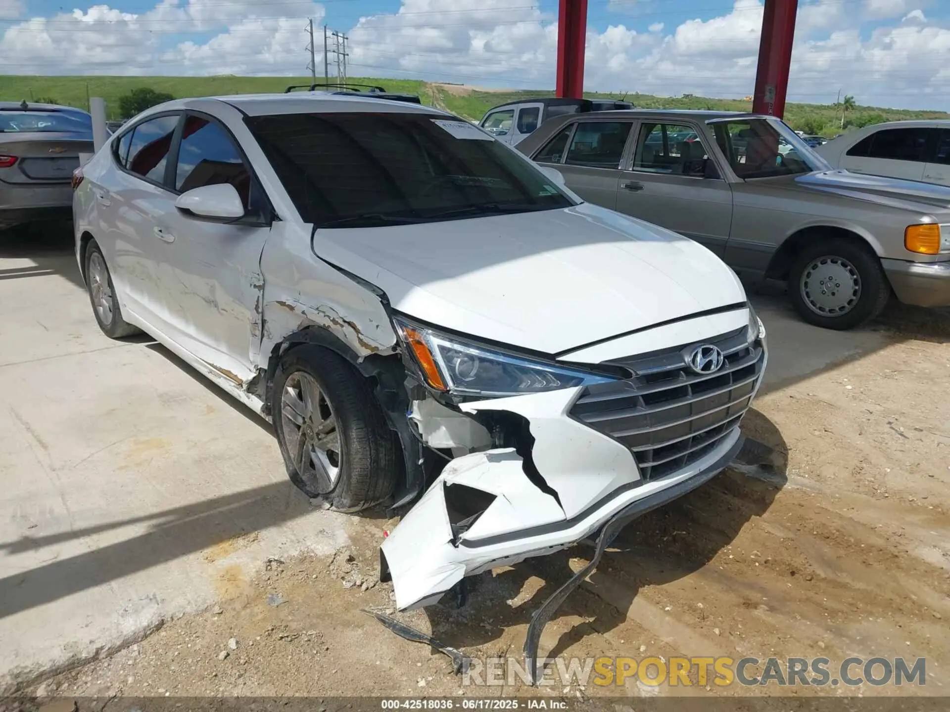 1 fotografías del automóvil dañado 5NPD84LF1LH554236 HYUNDAI ELANTRA 2020