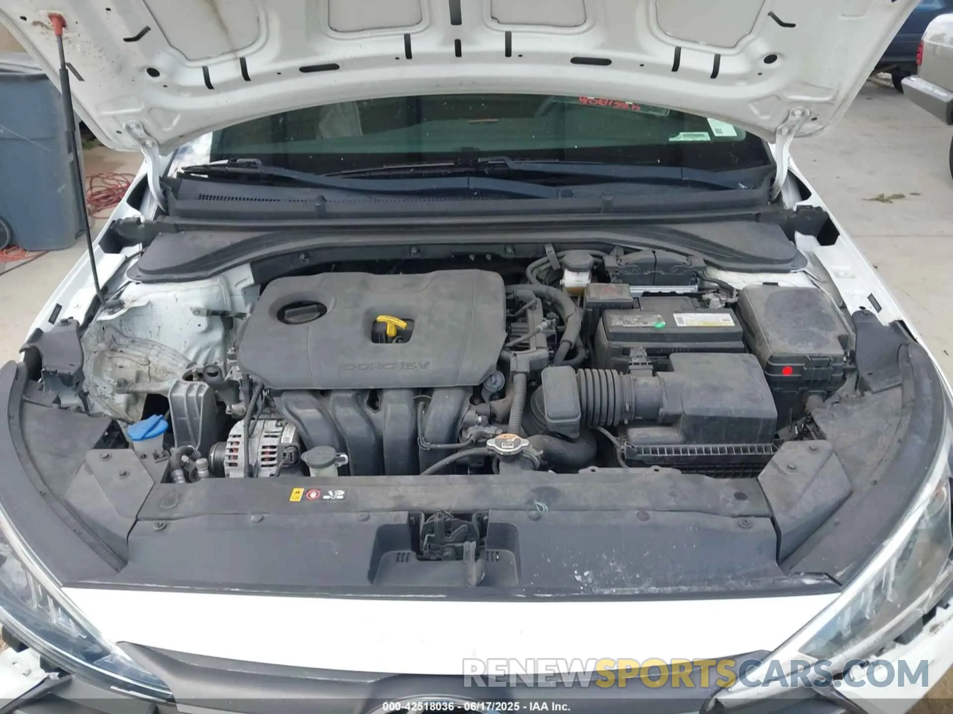 10 fotografías del automóvil dañado 5NPD84LF1LH554236 HYUNDAI ELANTRA 2020