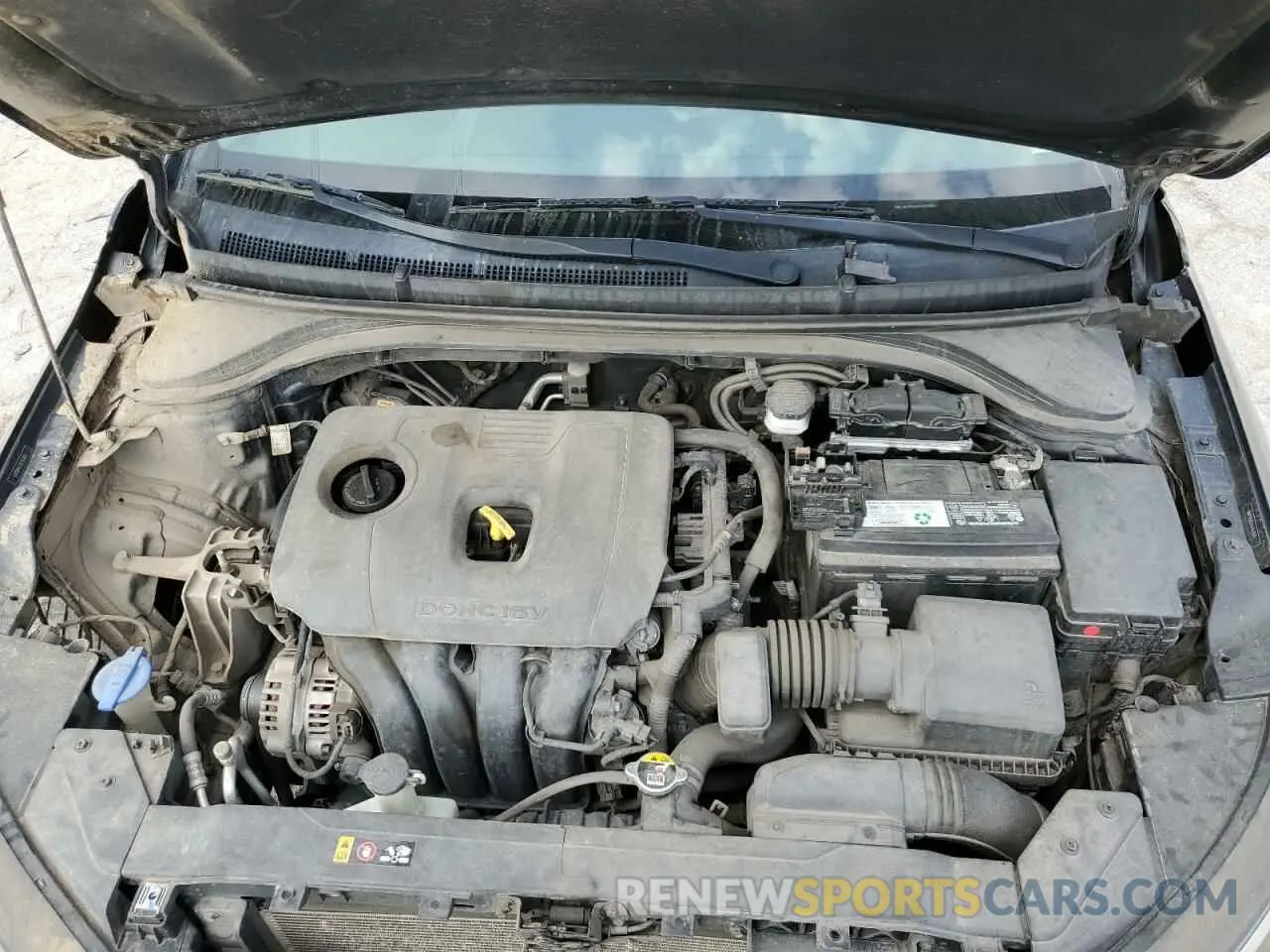 11 fotografías del automóvil dañado 5NPD84LF1LH561011 HYUNDAI ELANTRA 2020