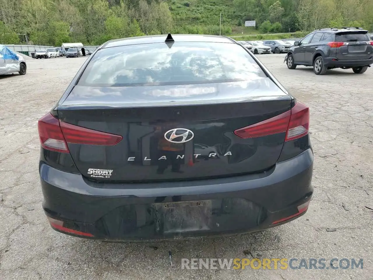 6 fotografías del automóvil dañado 5NPD84LF1LH561011 HYUNDAI ELANTRA 2020